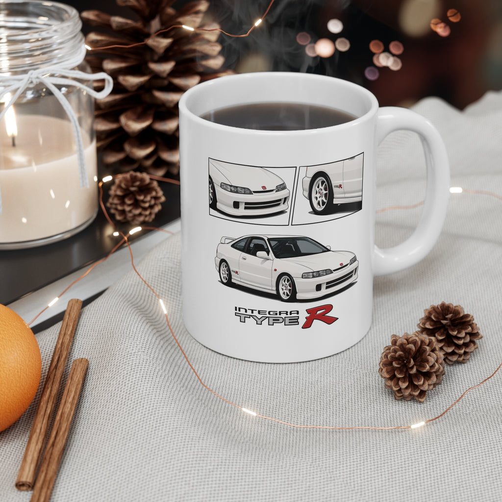 WHITE INTEGRA TYPE R MUG