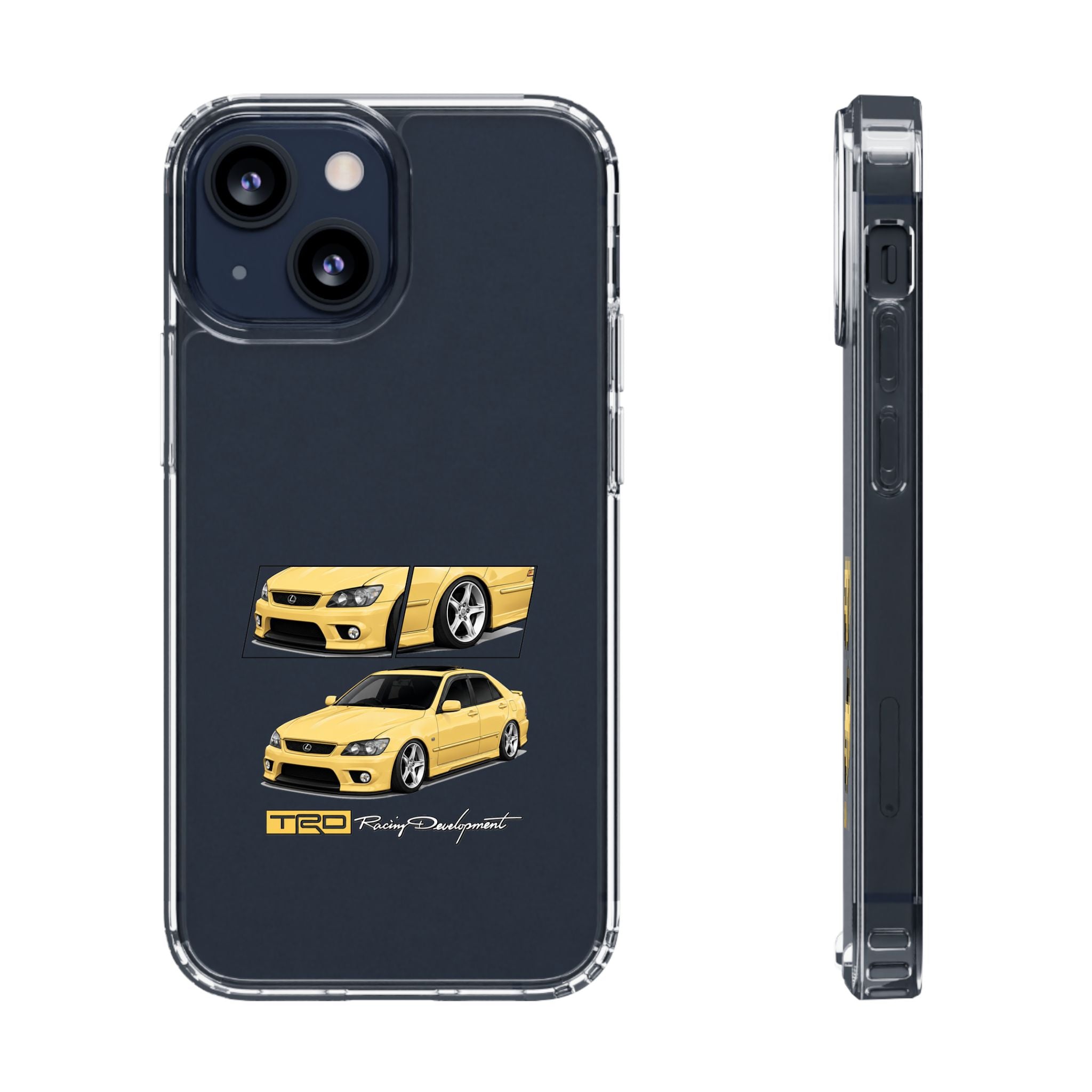 YELLOW LEXUS IS200 PHONE CASES