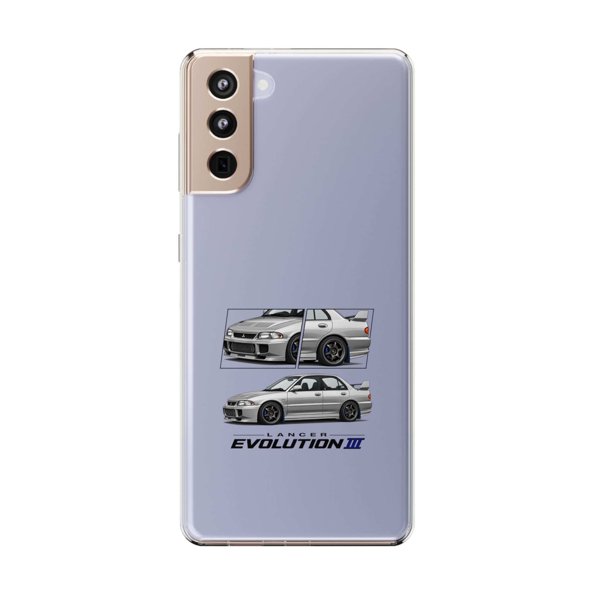 SILVER EVO 3 PHONE CASES