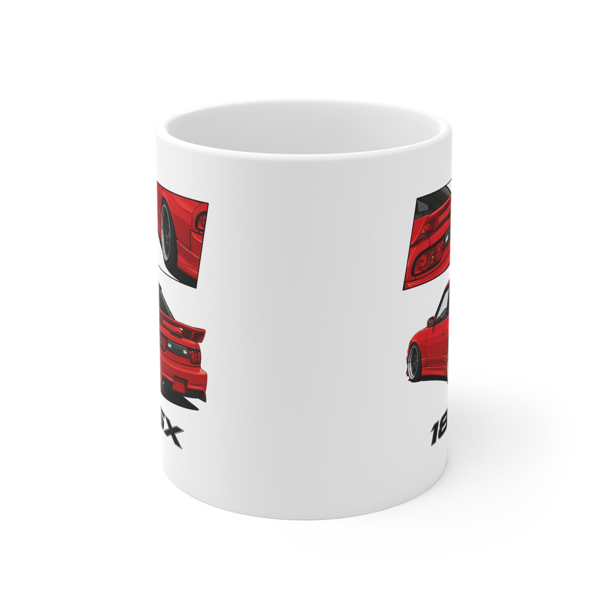 RED NISSAN 180SX MUG