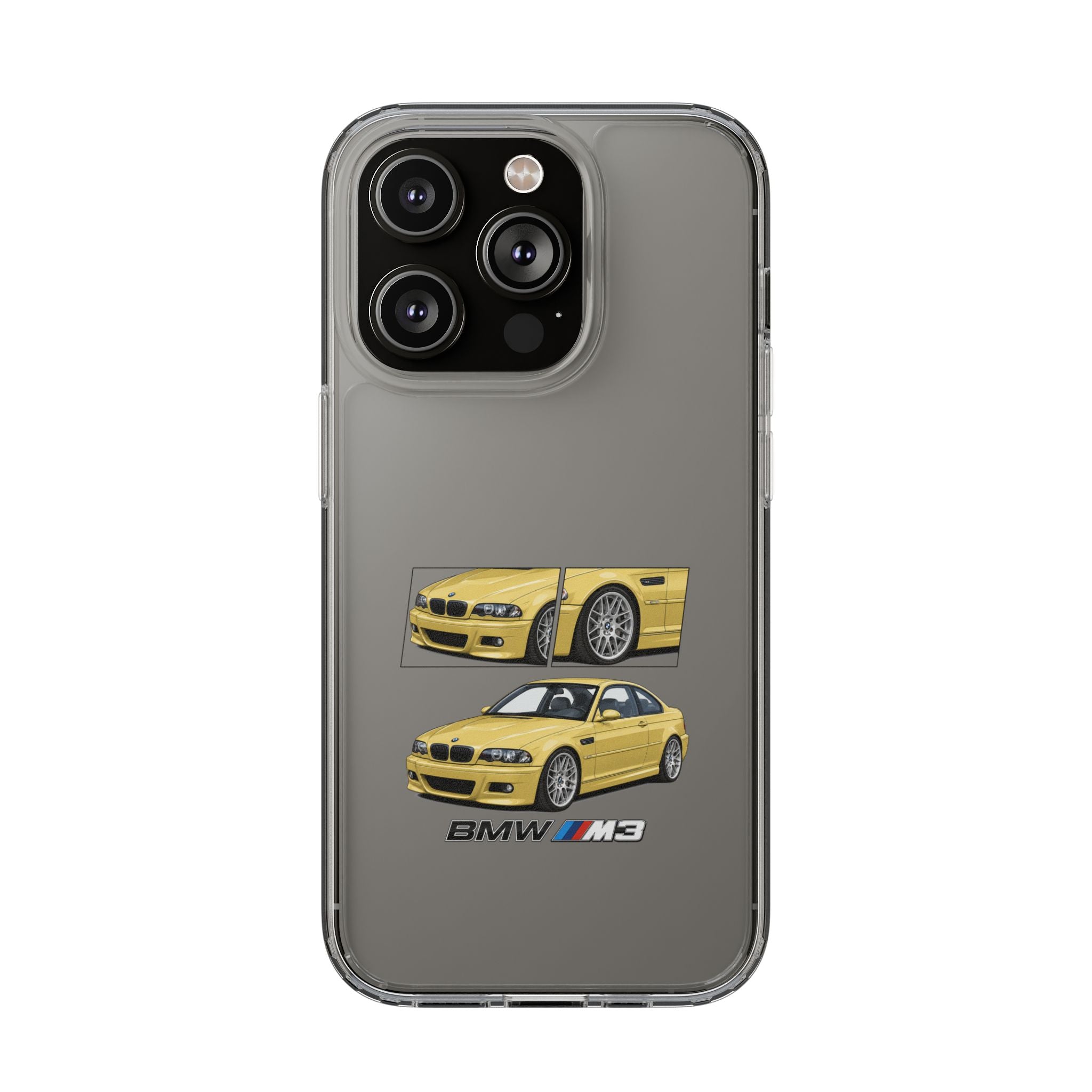 YELLOW BMW E46 PHONE CASES