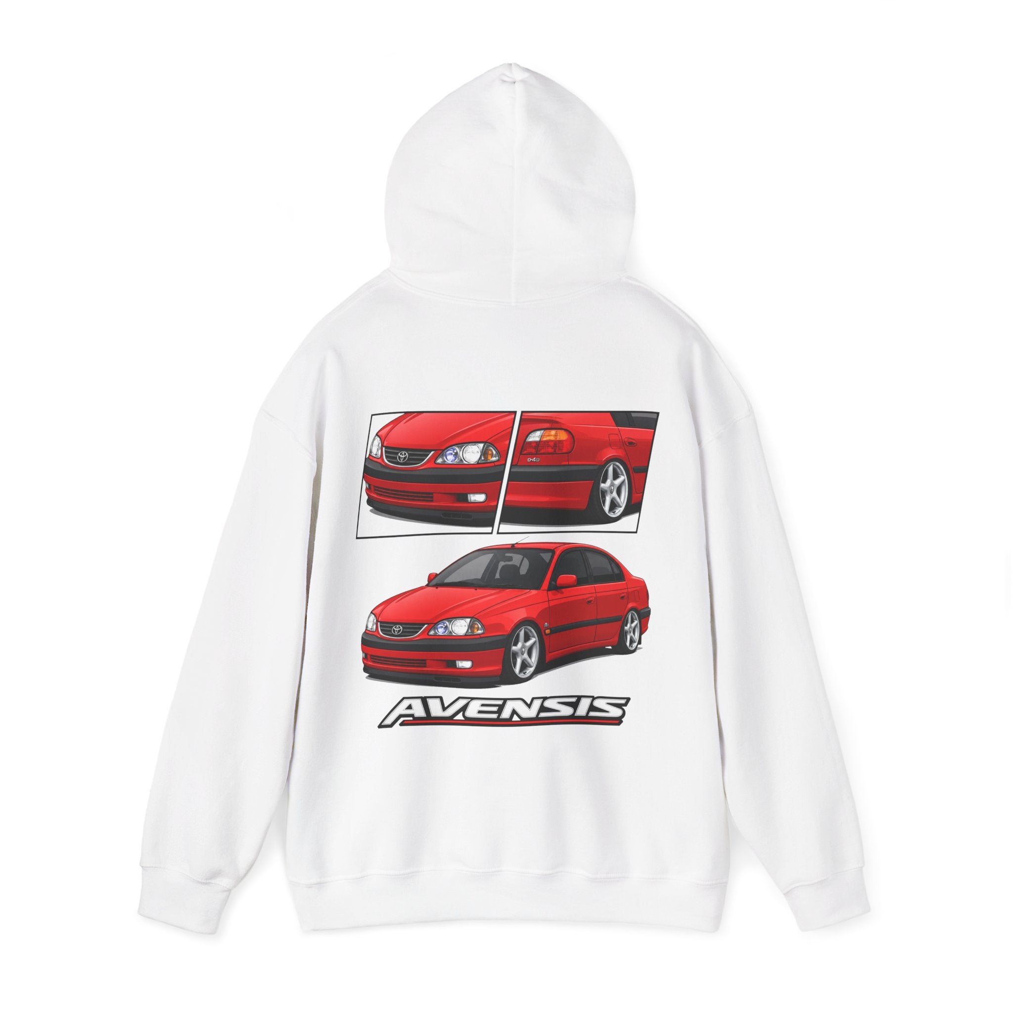RED TOYOTA AVENSIS JUMPER