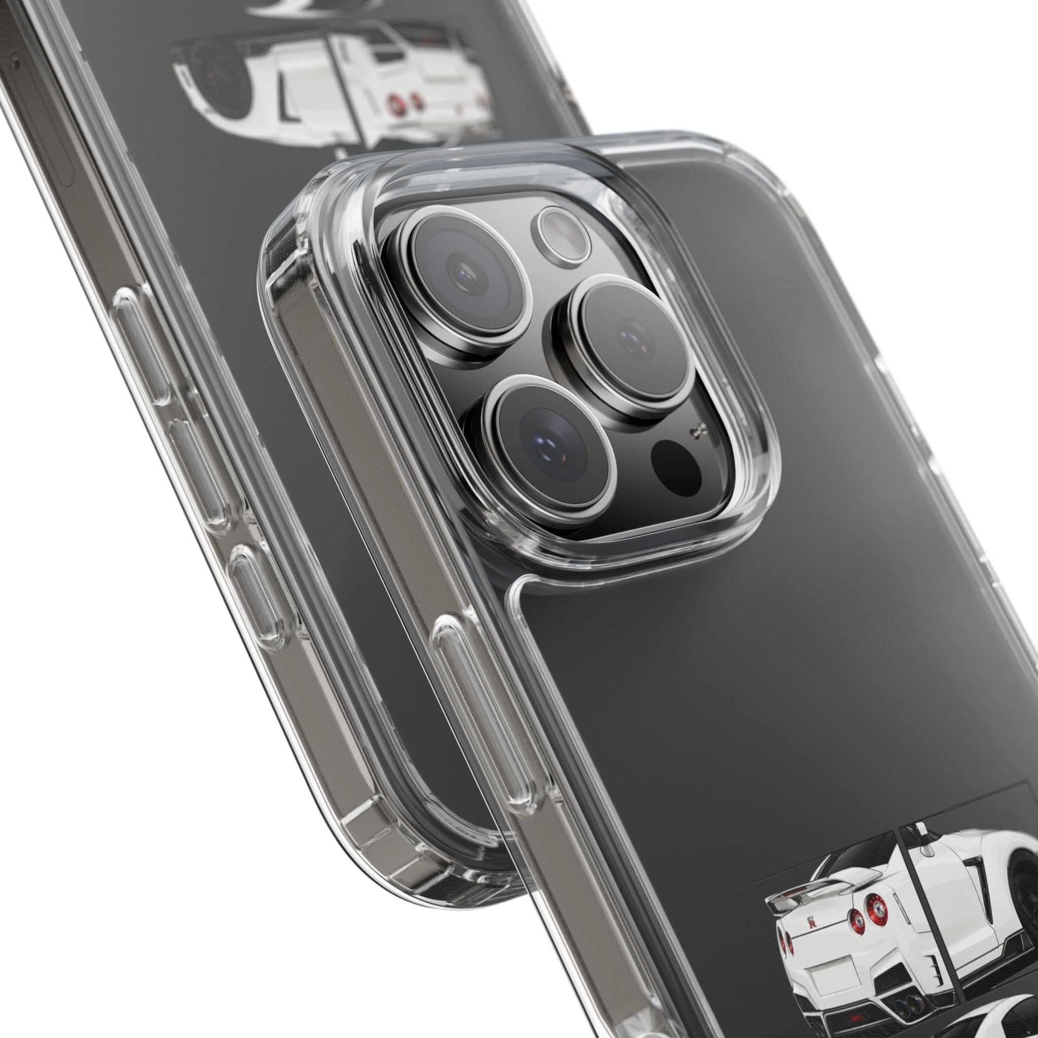 WHITE NISSAN GTR PHONE CASES