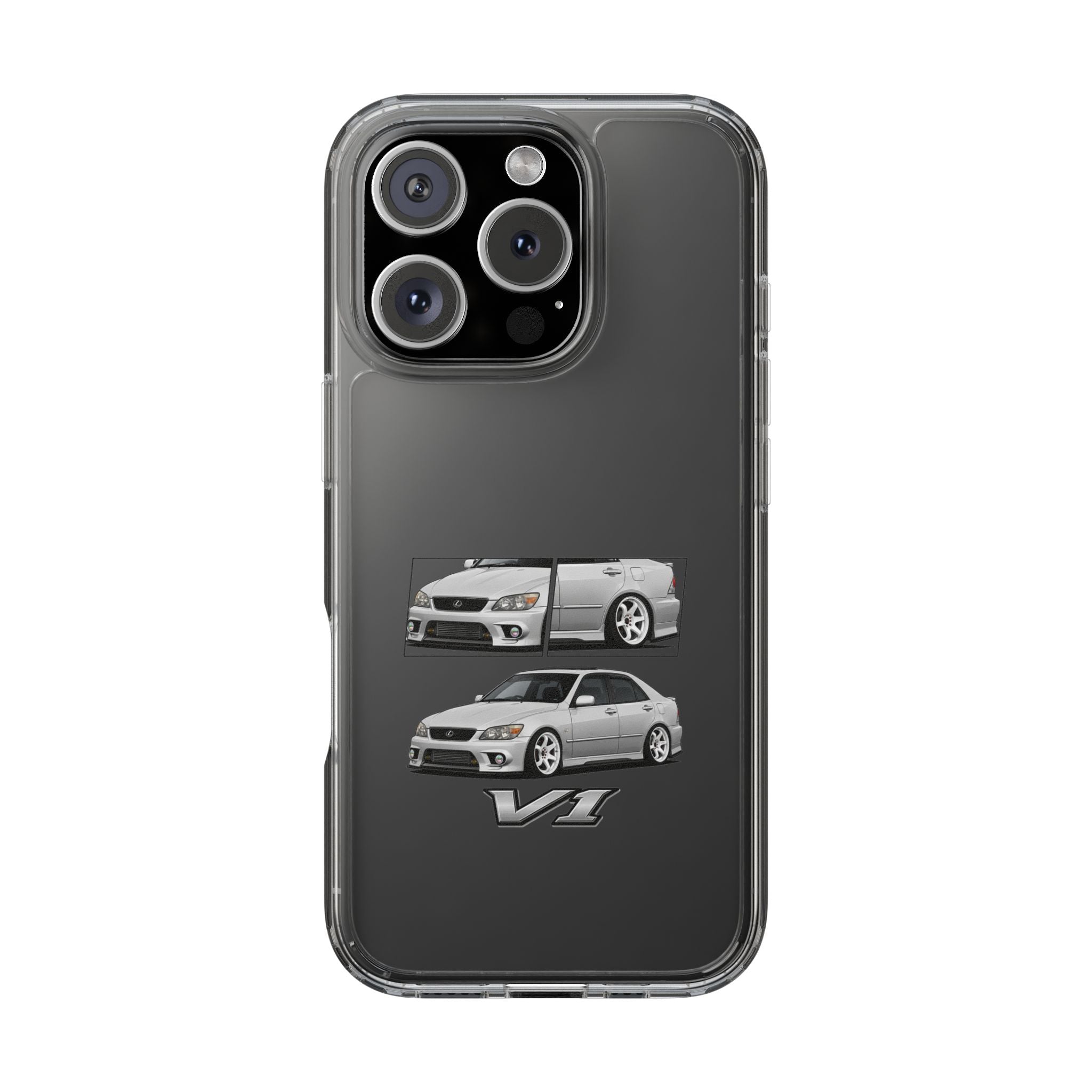 SILVER LEXUS IS200 PHONE CASES