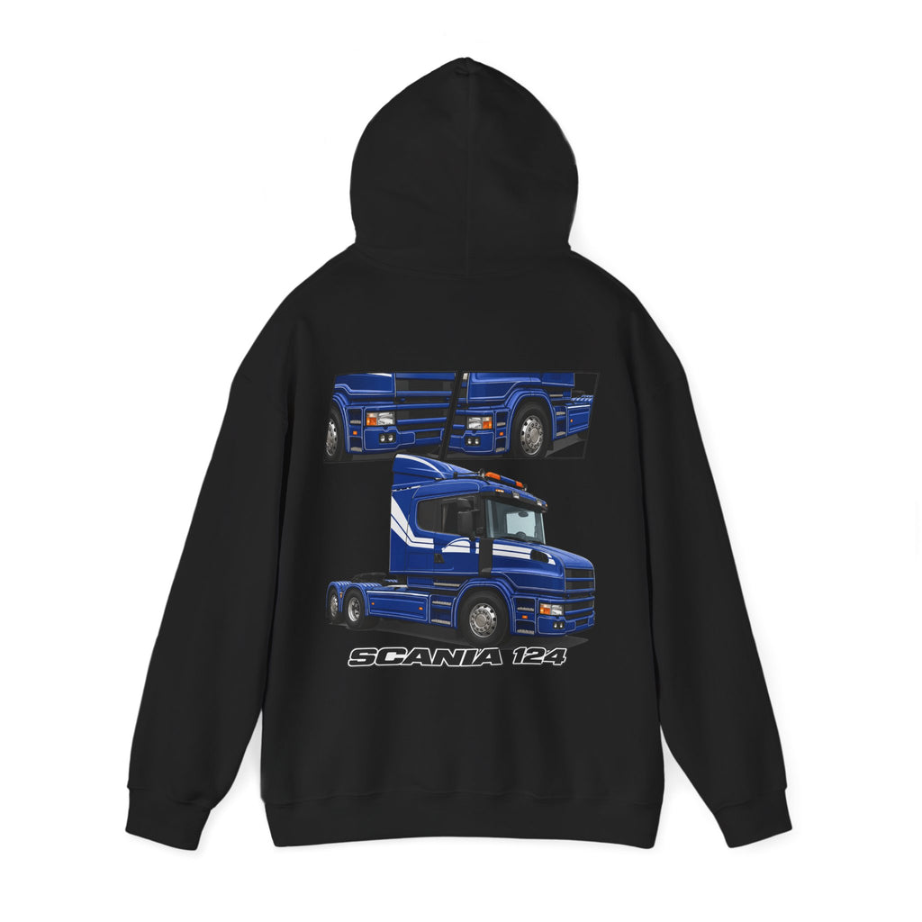 BLUE SCANIA 124 JUMPER