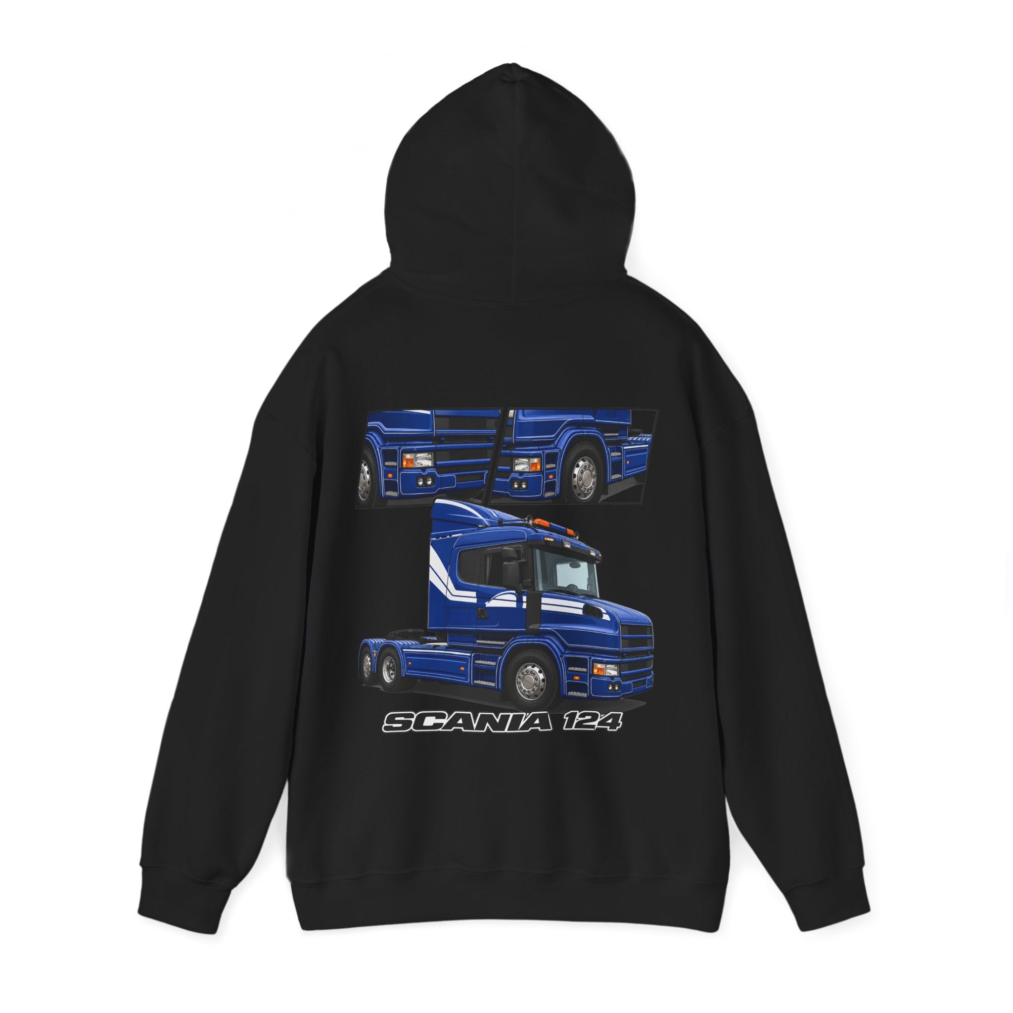 BLUE SCANIA 124 JUMPER