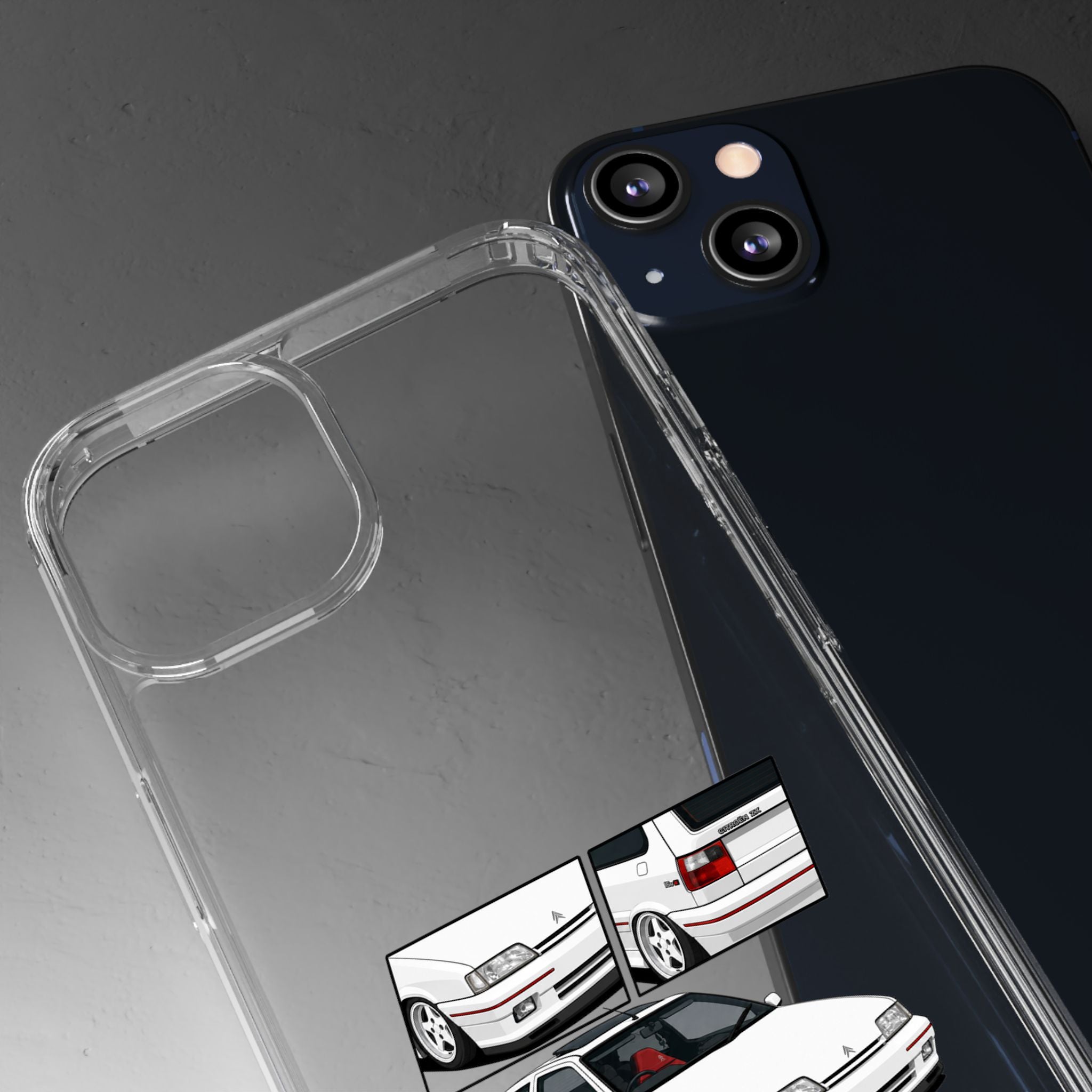 WHITE CITREON ZX PHONE CASES