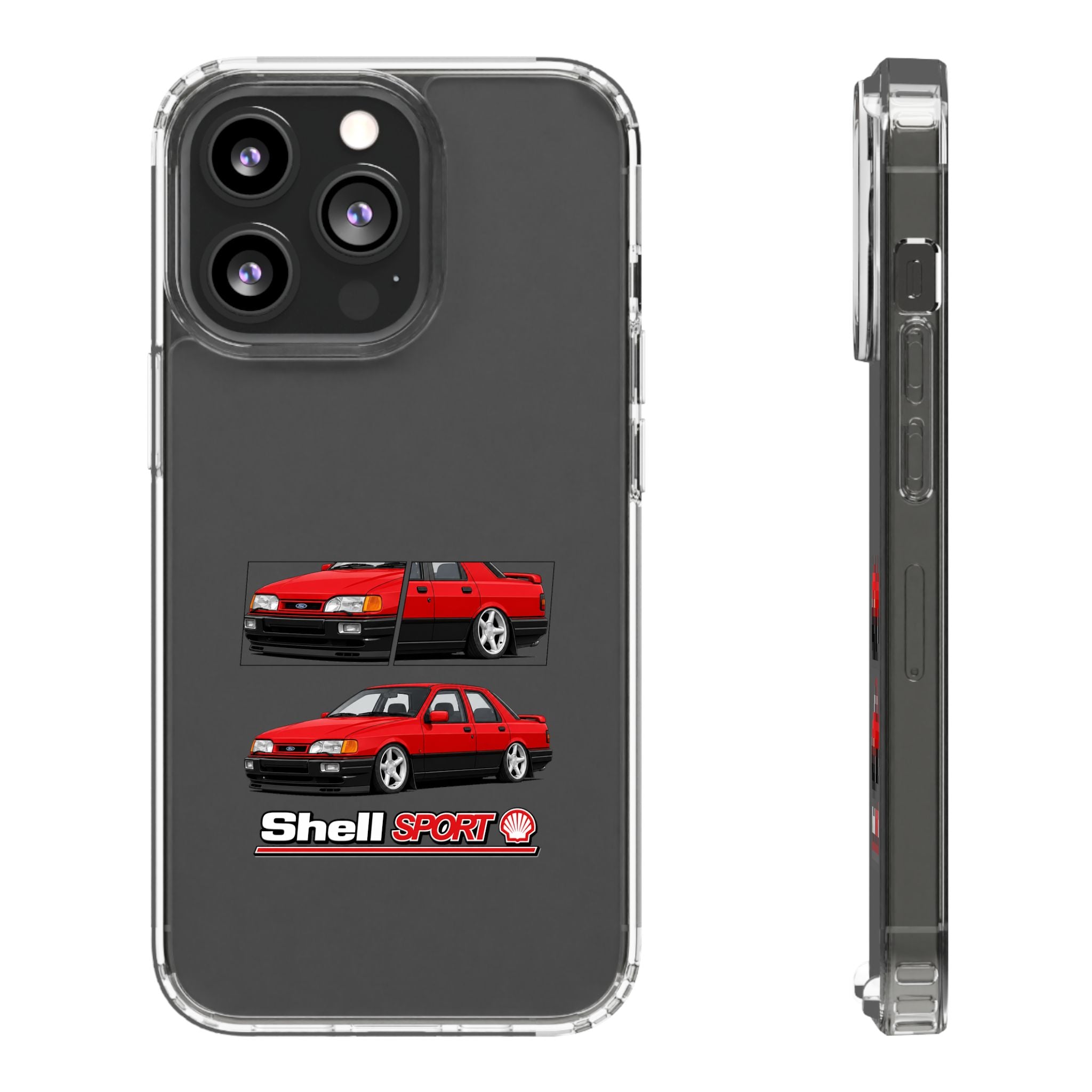 RED OVER BLACK SIERRA SAPPHIRE PHONE CASES