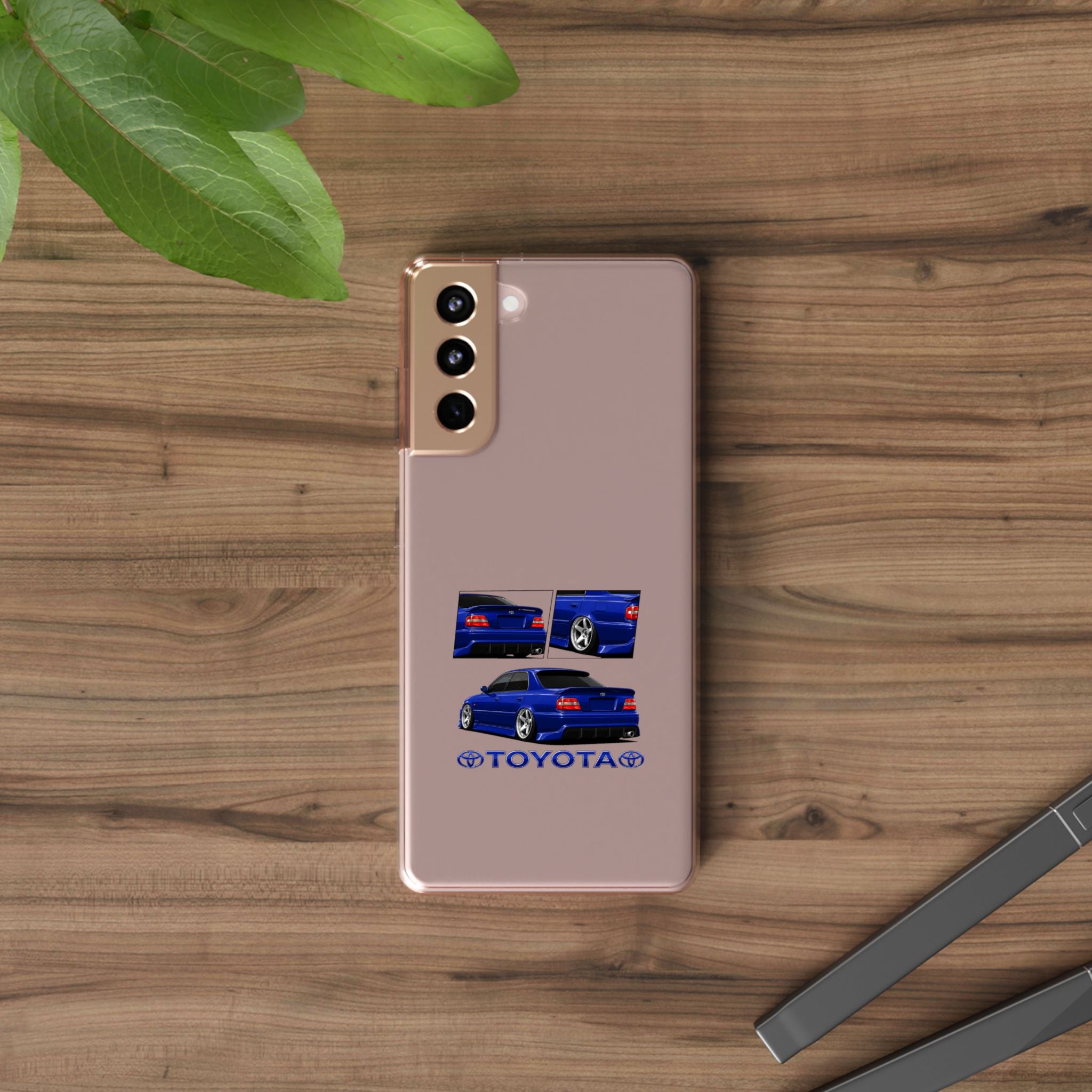 BLUE JZX100 CHASER PHONE CASES