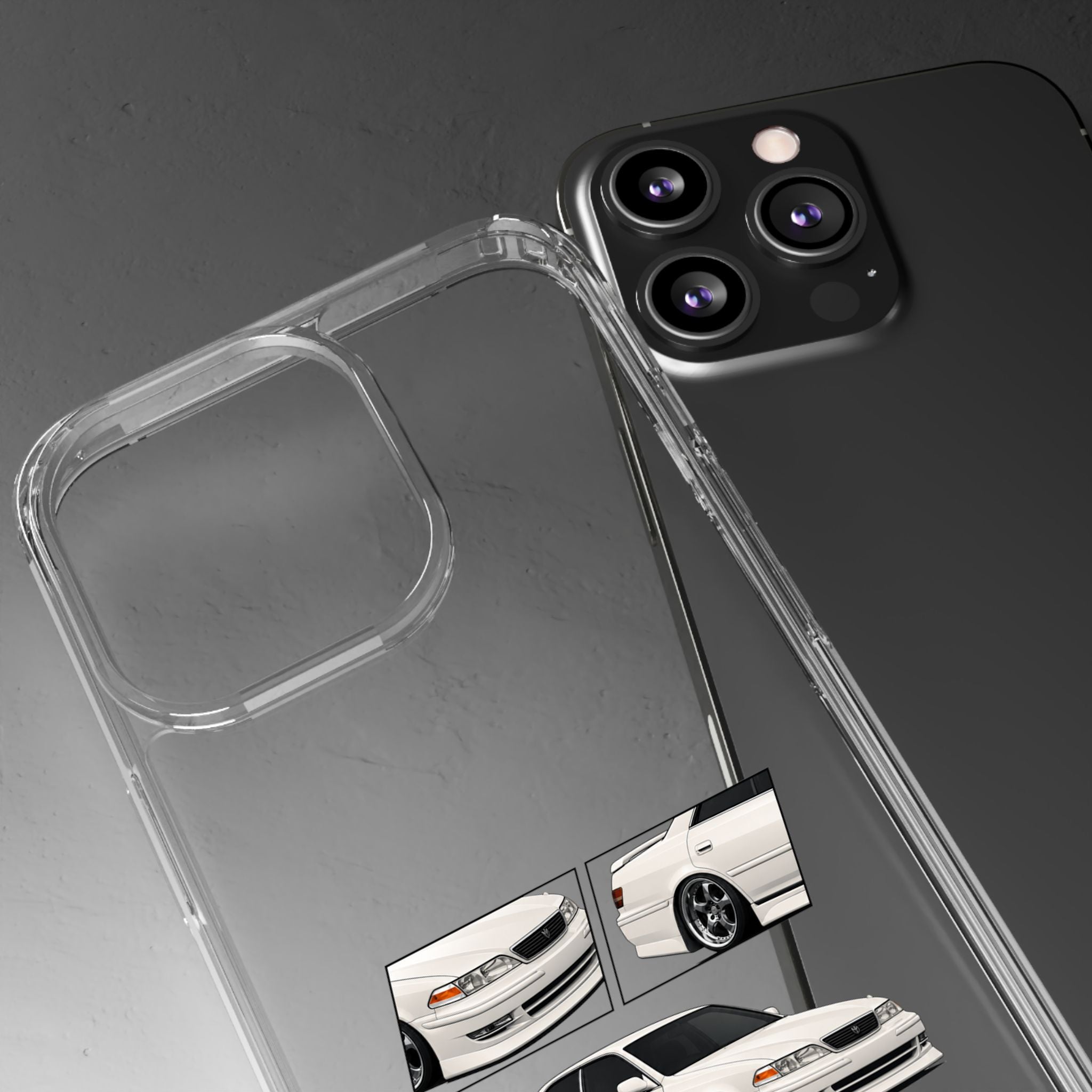WHITE TOYOTA JZX100 MK2 PHONE CASES