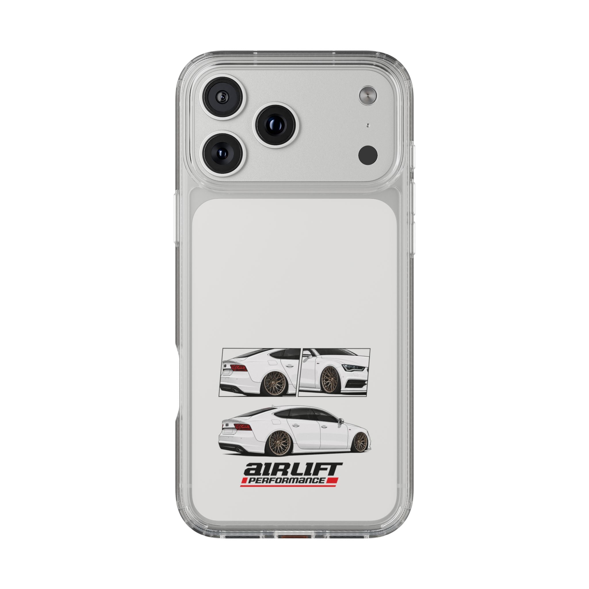 WHITE AUDI A7 PHONE CASES