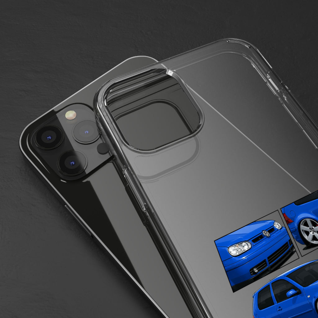 JAZZ BLUE VW MK4 GOLF PHONE CASES