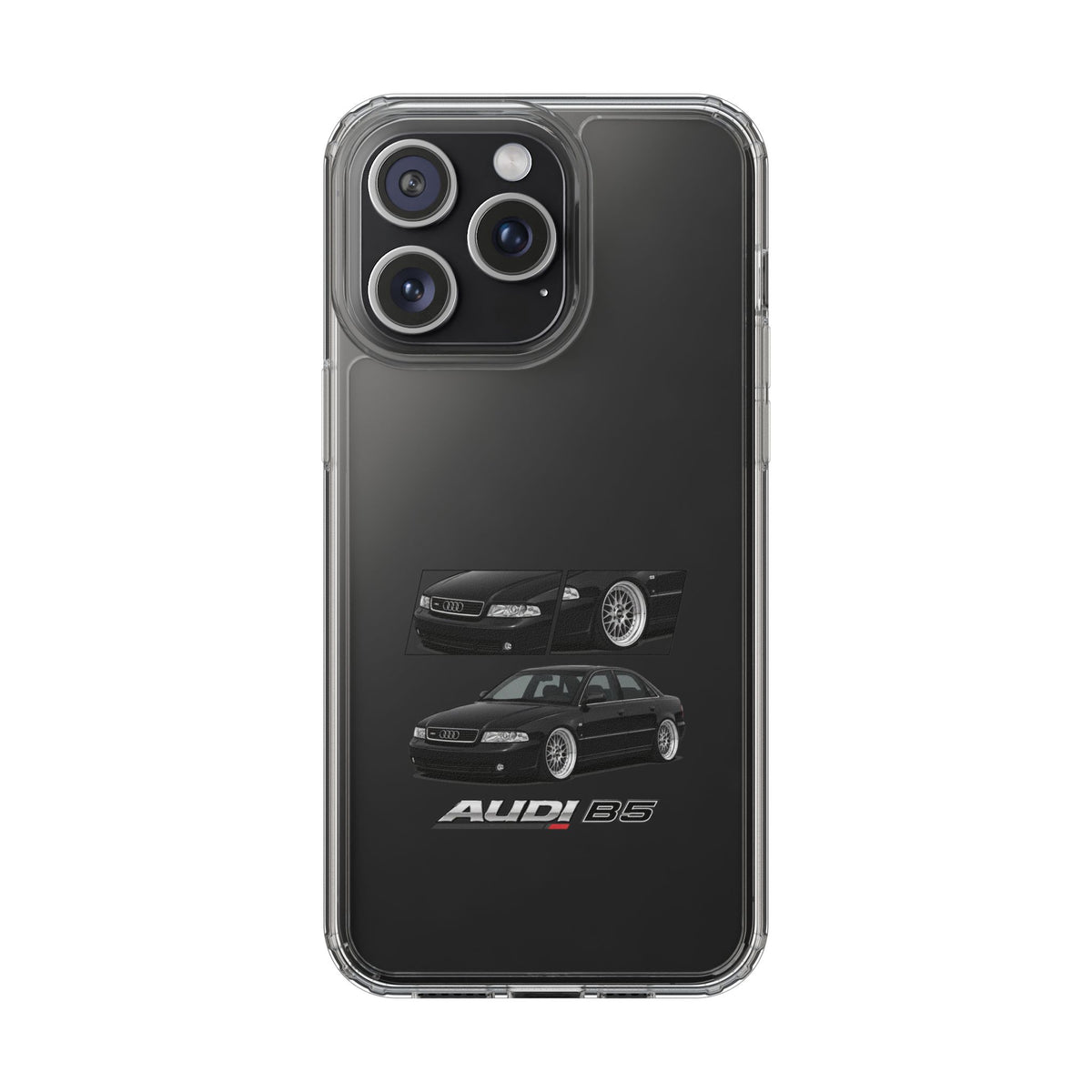 BLACK B5 AUDI A4 PHONE CASES