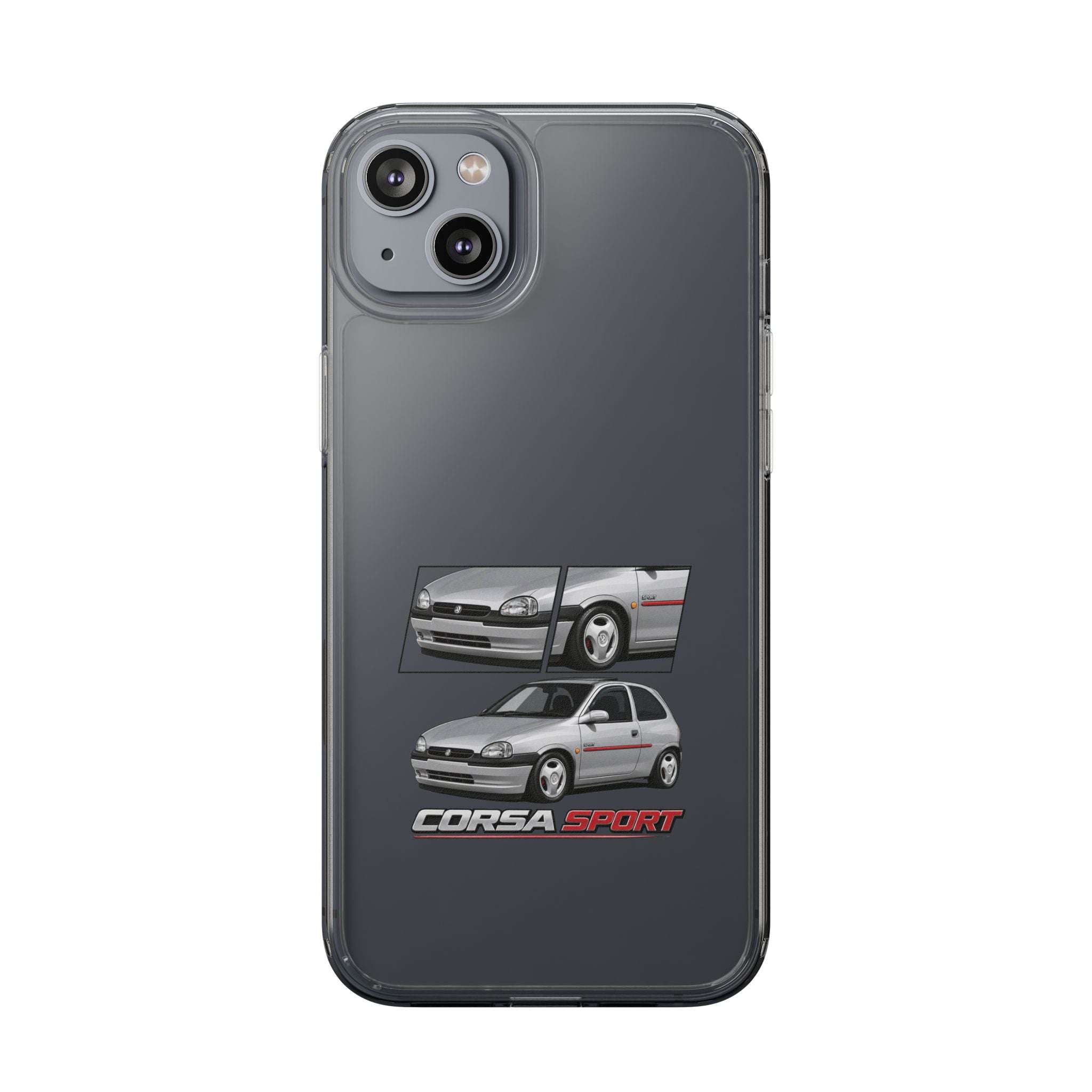 SILVER CORSA B PHONE CASES