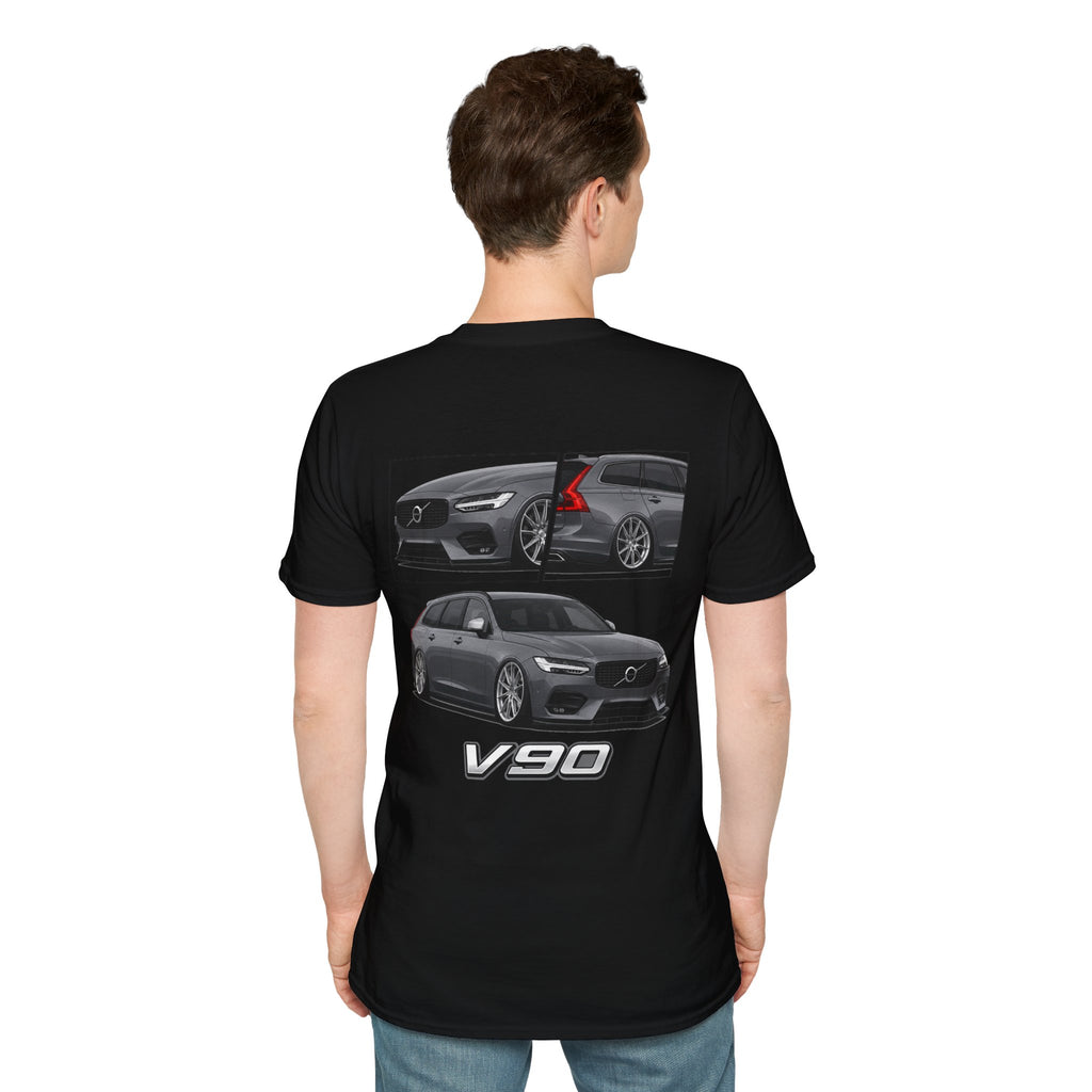 GREY VOLVO V90 T-SHIRT