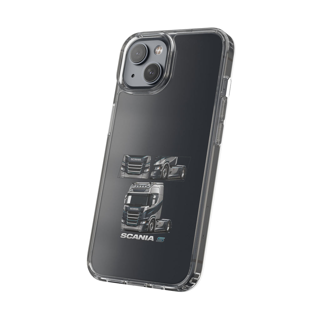 GREY SILVER SCANIA S-SERIES PHONE CASES