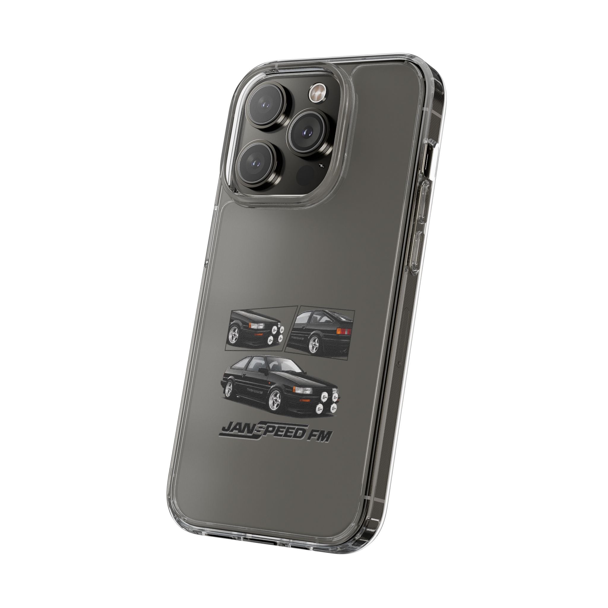 BLACK AE86 TWINCAM PHONE CASES