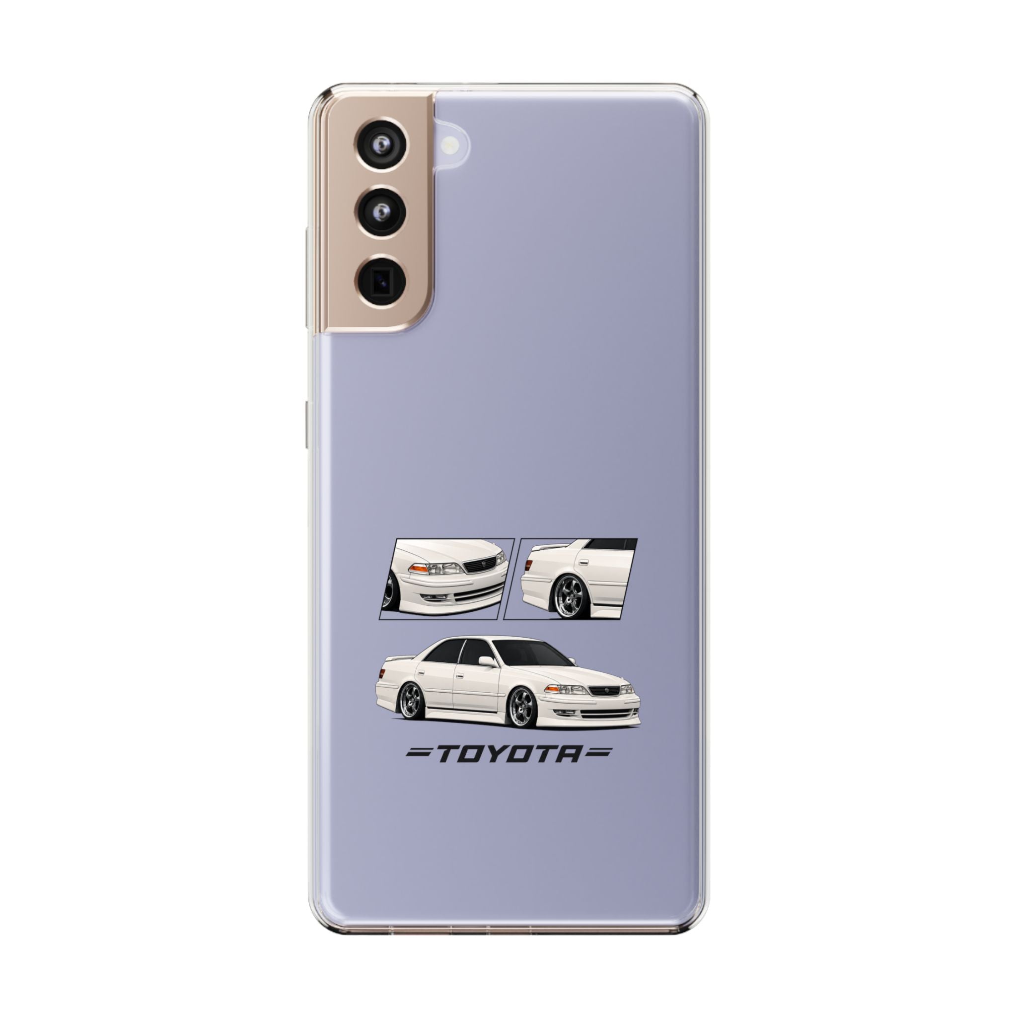 WHITE TOYOTA JZX100 MK2 PHONE CASES