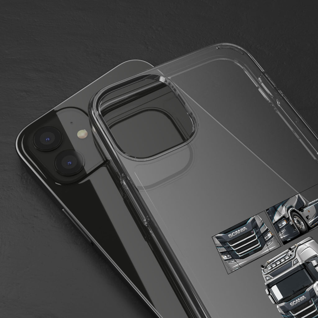 GREY SILVER SCANIA S-SERIES PHONE CASES