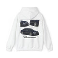 NAVY BLUE MERC V8 KOMPRESSOR HOODIE