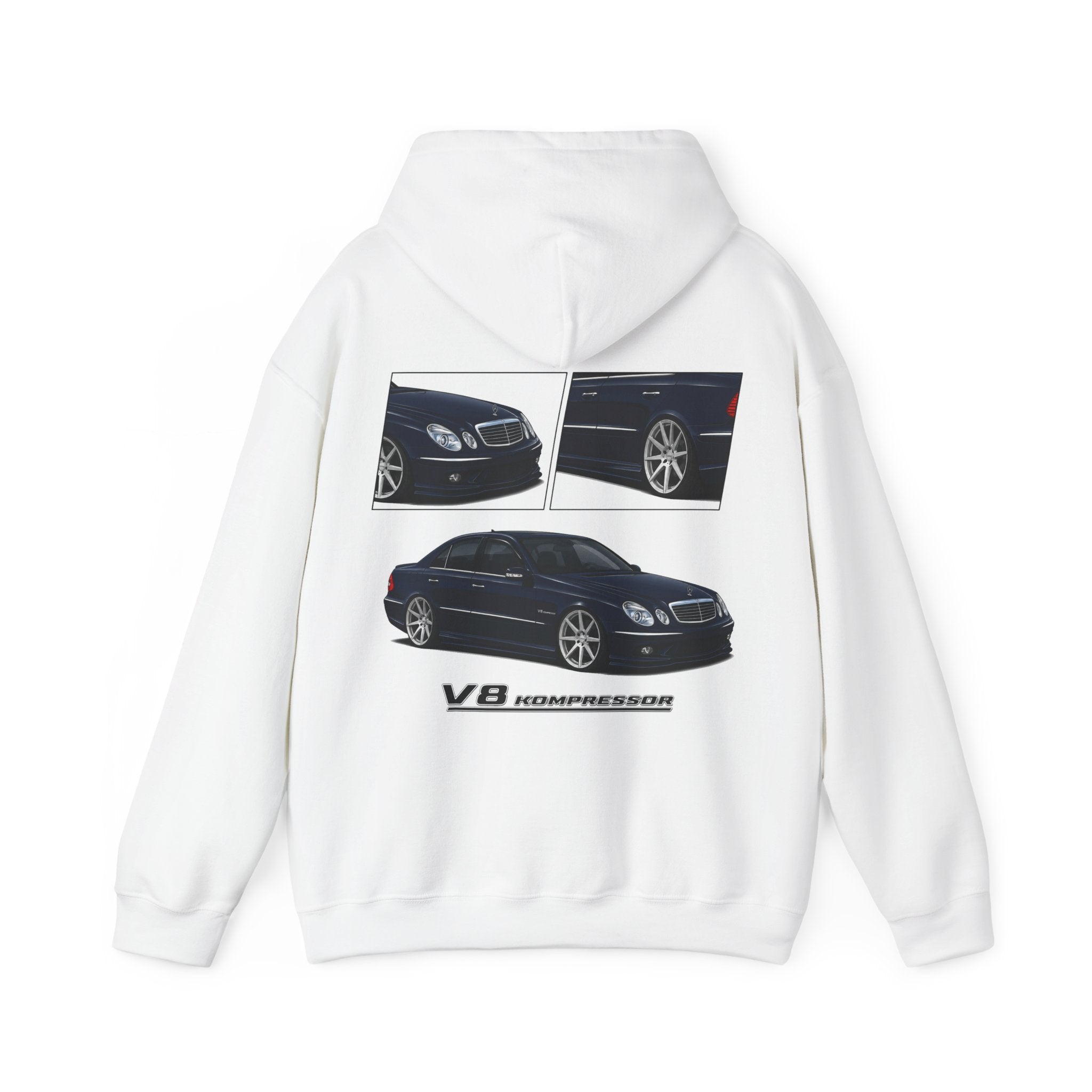 NAVY BLUE MERC V8 KOMPRESSOR HOODIE