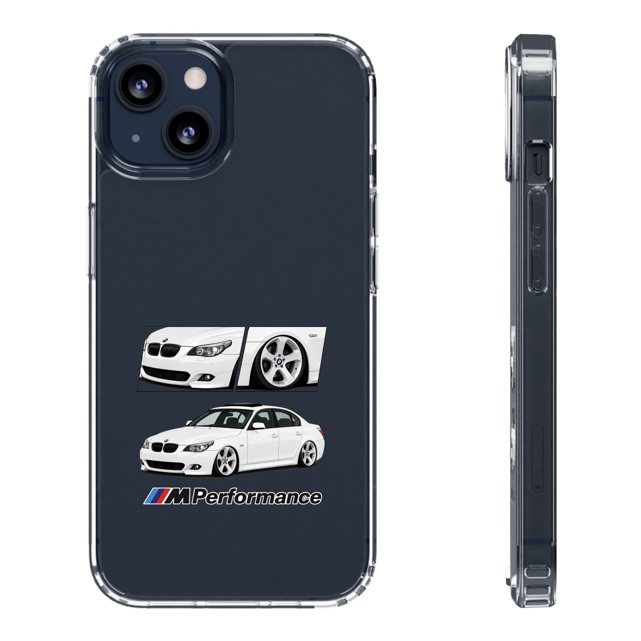 WHITE E60 PHONE CASES
