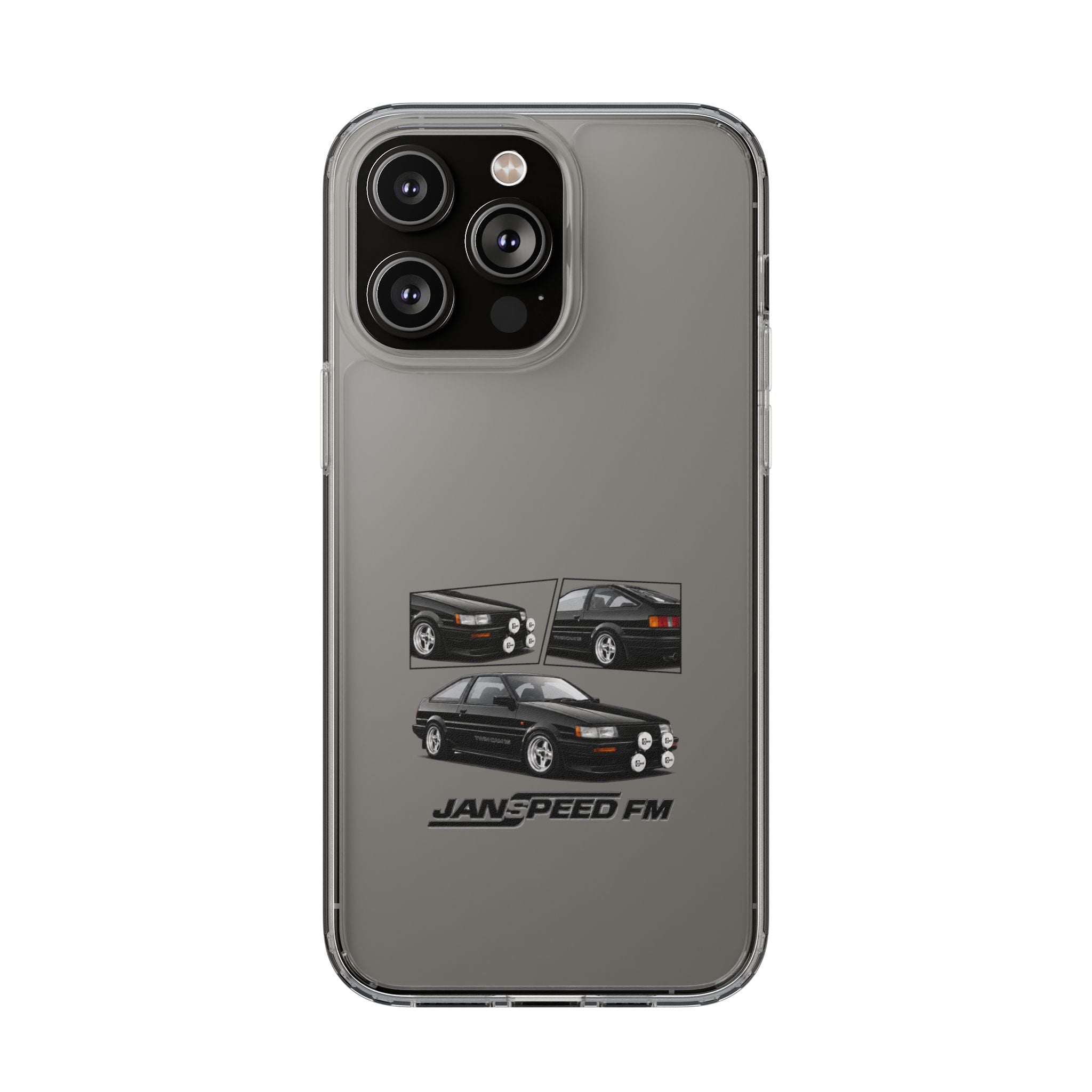 BLACK AE86 TWINCAM PHONE CASES