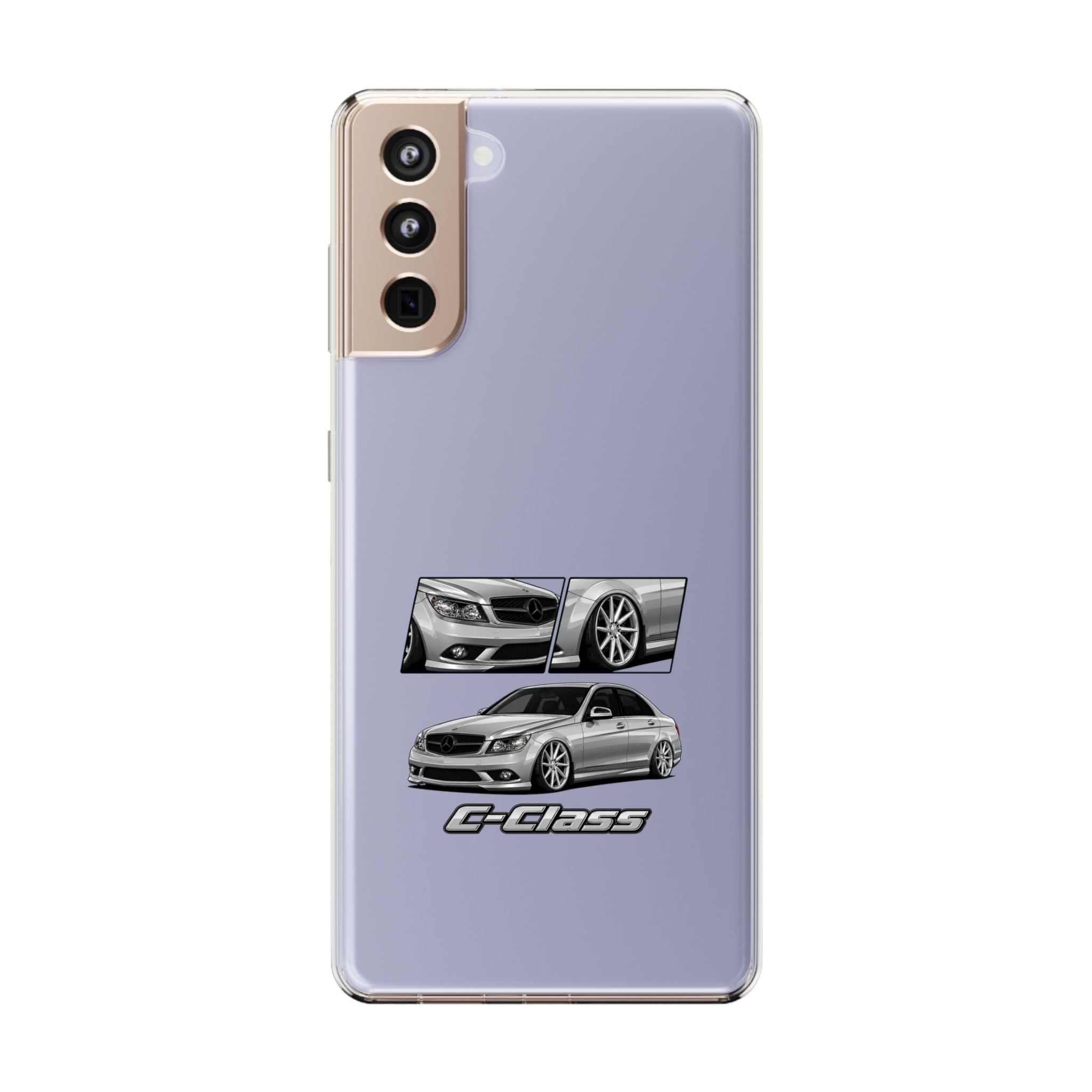 SILVER C-CLASS PHONE CASES