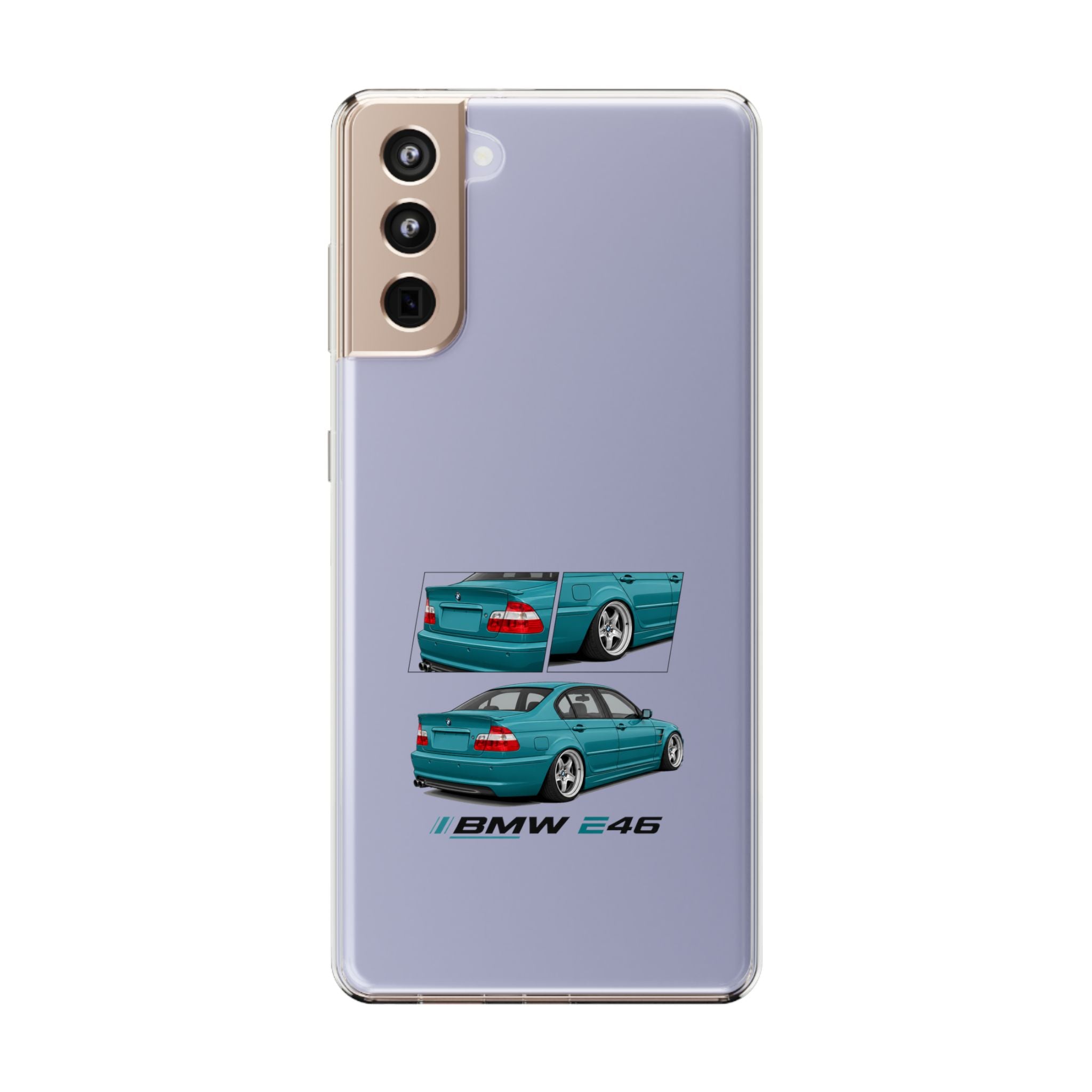 TURQUOISE BMW E46 PHONE CASES