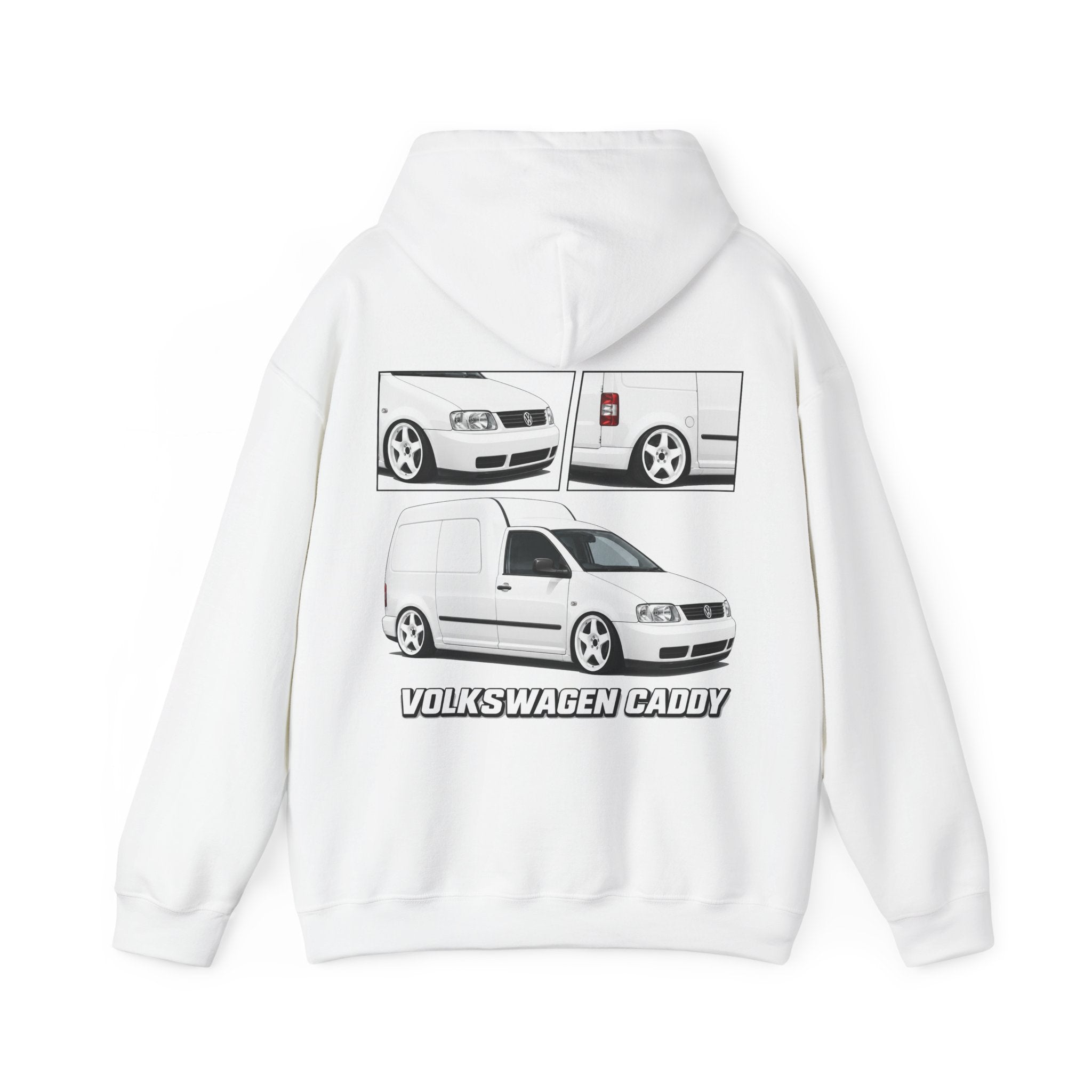 WHITE VW CADDY JUMPER