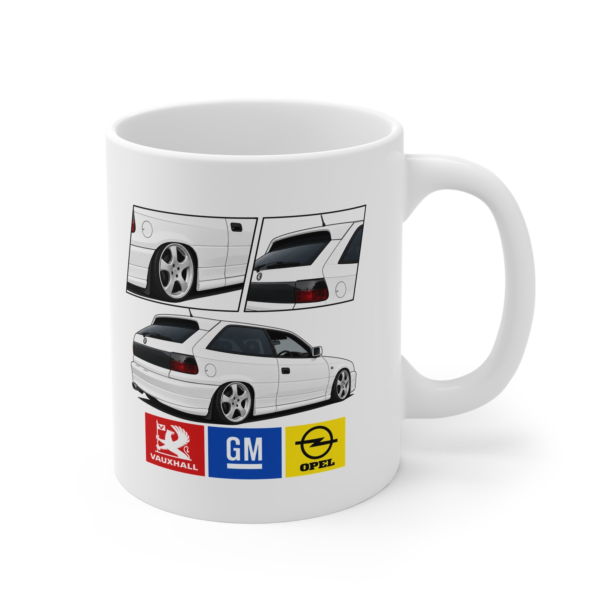 WHITE ASTRA MK3 MUG