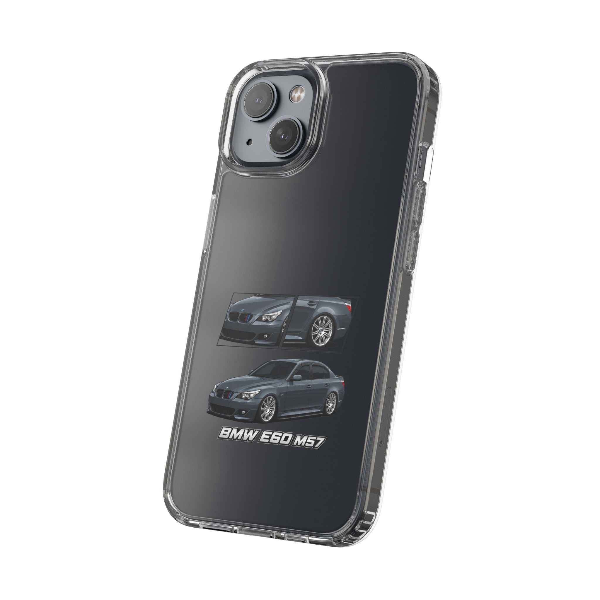 GREY BMW E60 PHONE CASES