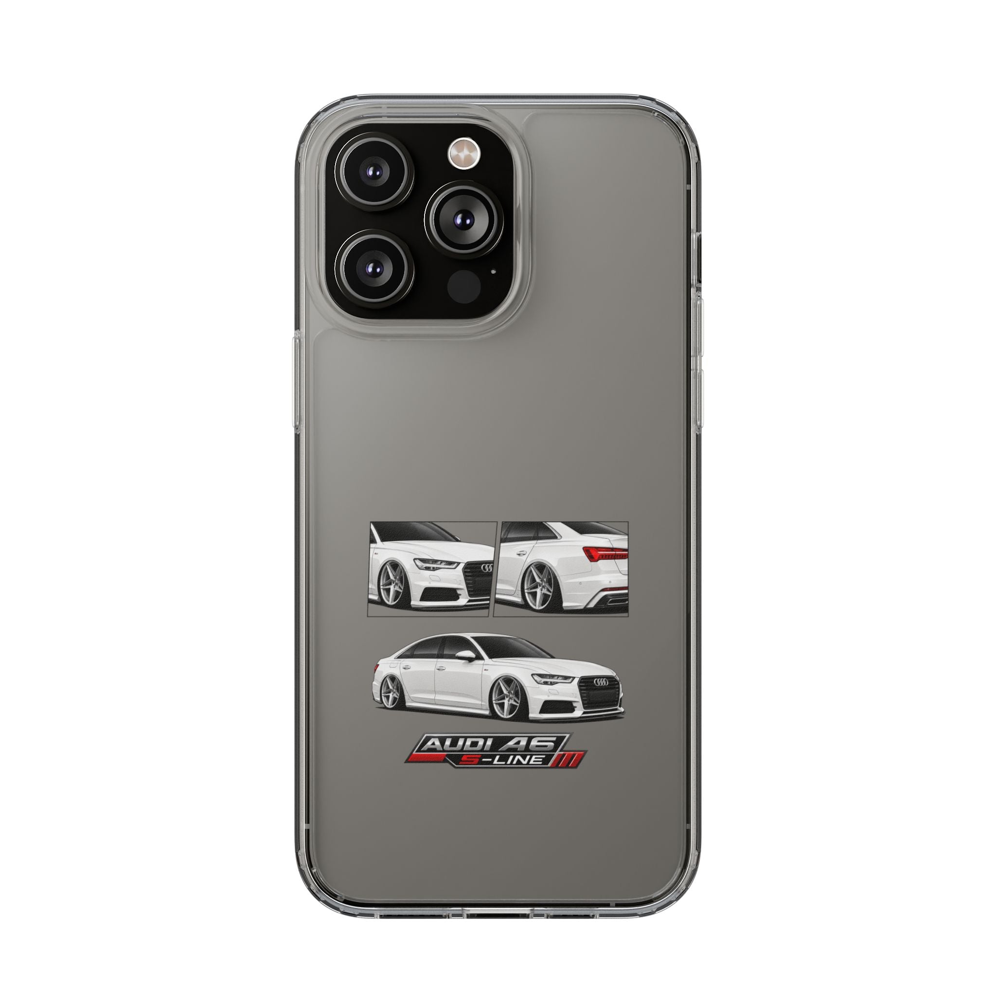 WHITE AUDI A6 PHONE CASES