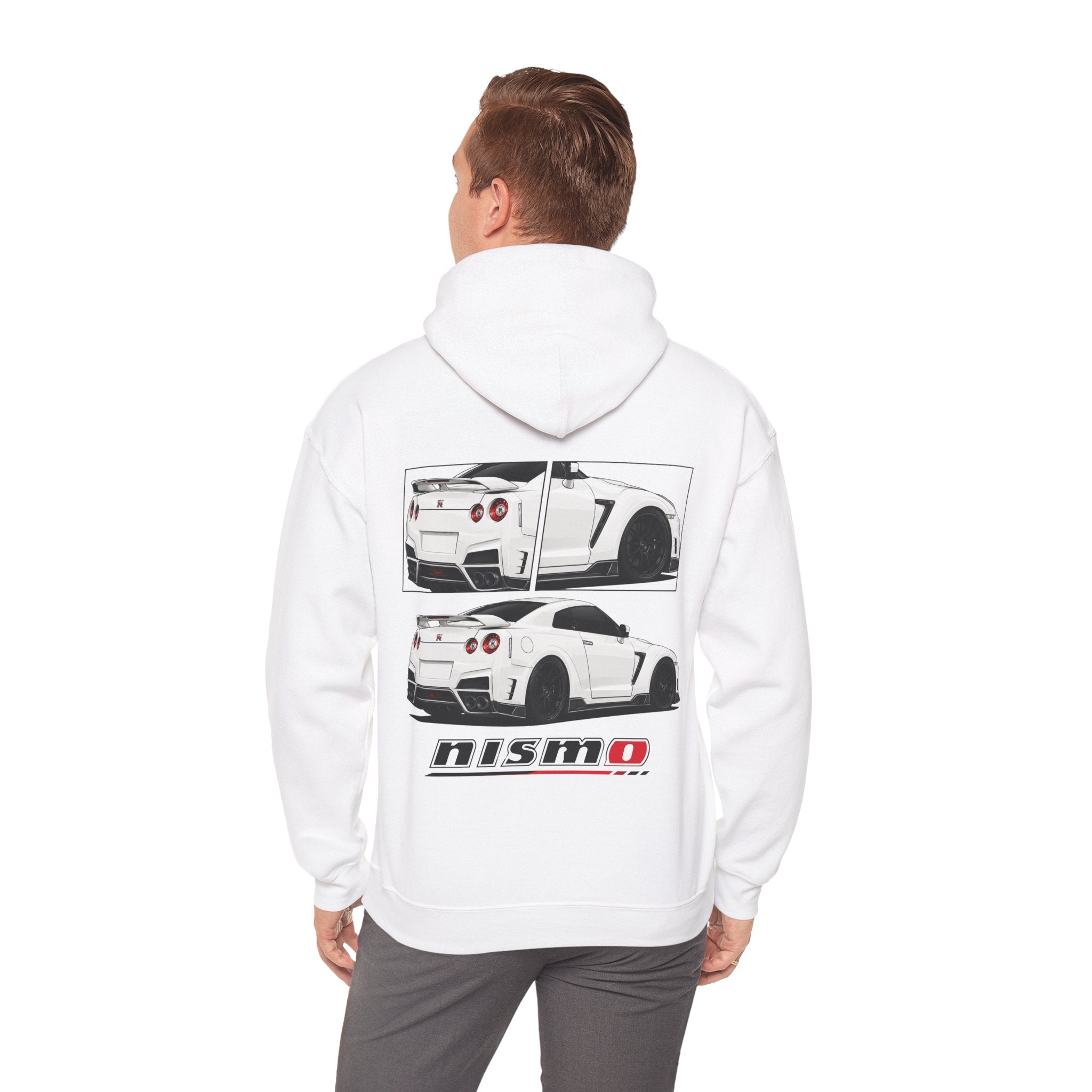 WHITE NISSAN GTR NISMO JUMPER