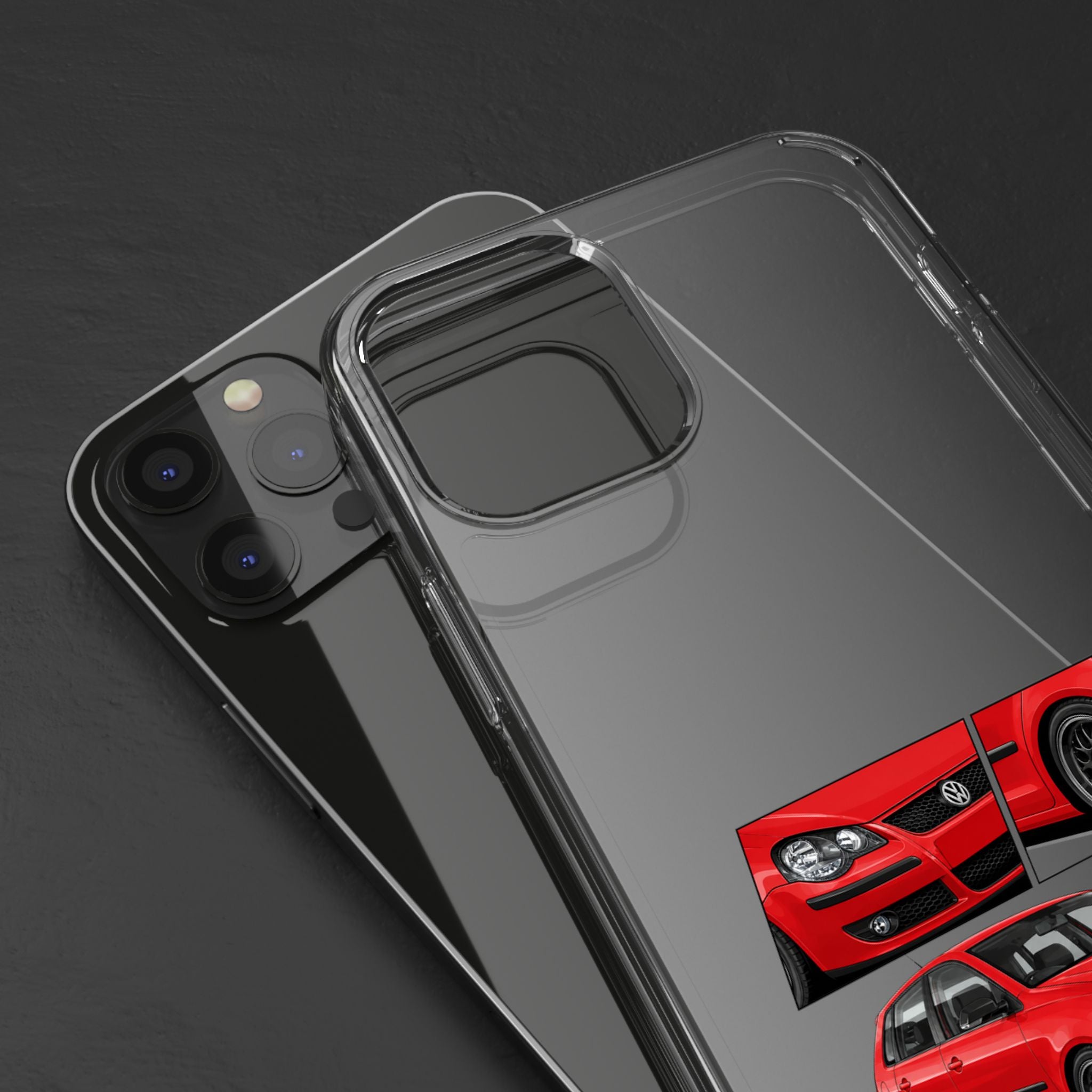 RED VW POLO PHONE CASES