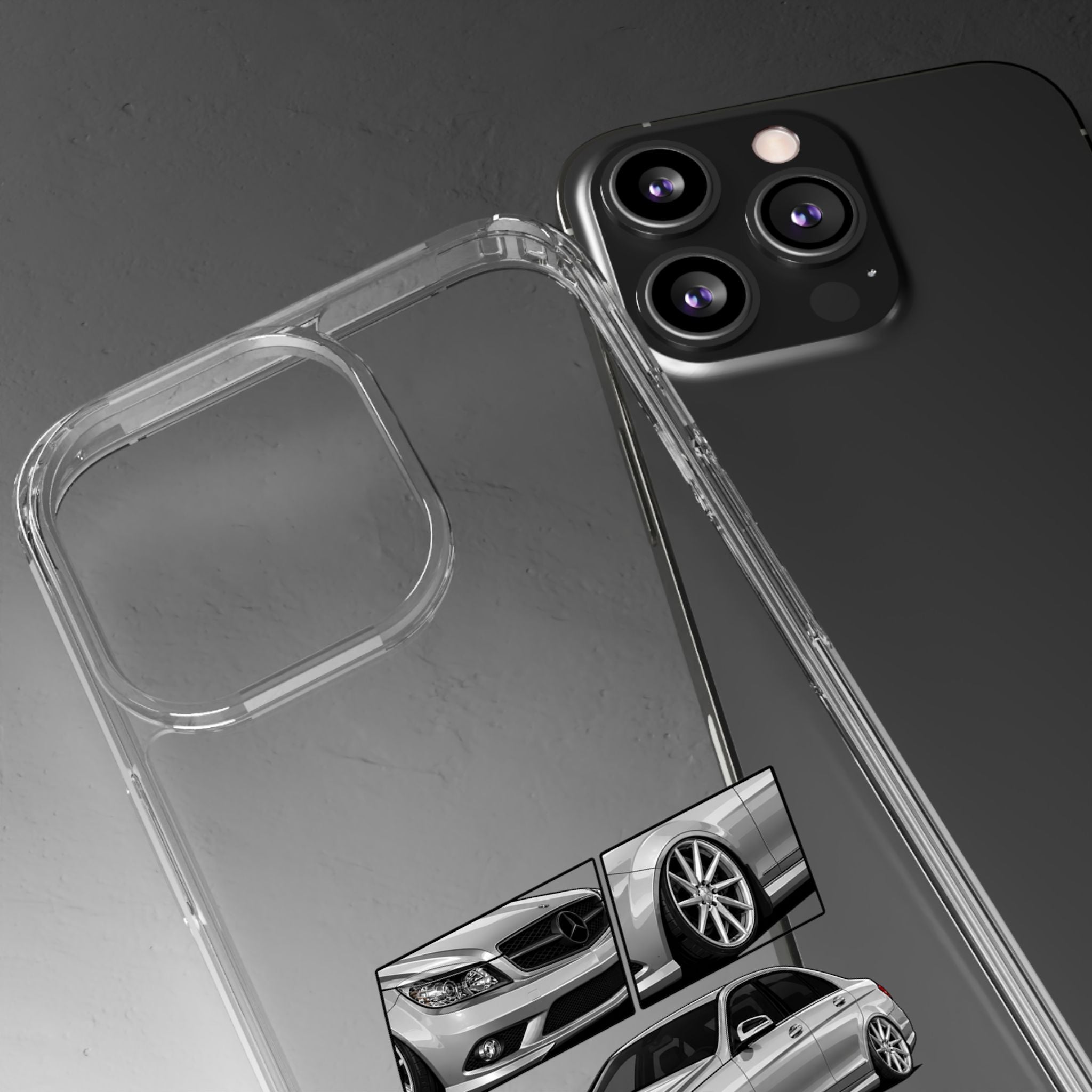 SILVER C-CLASS PHONE CASES