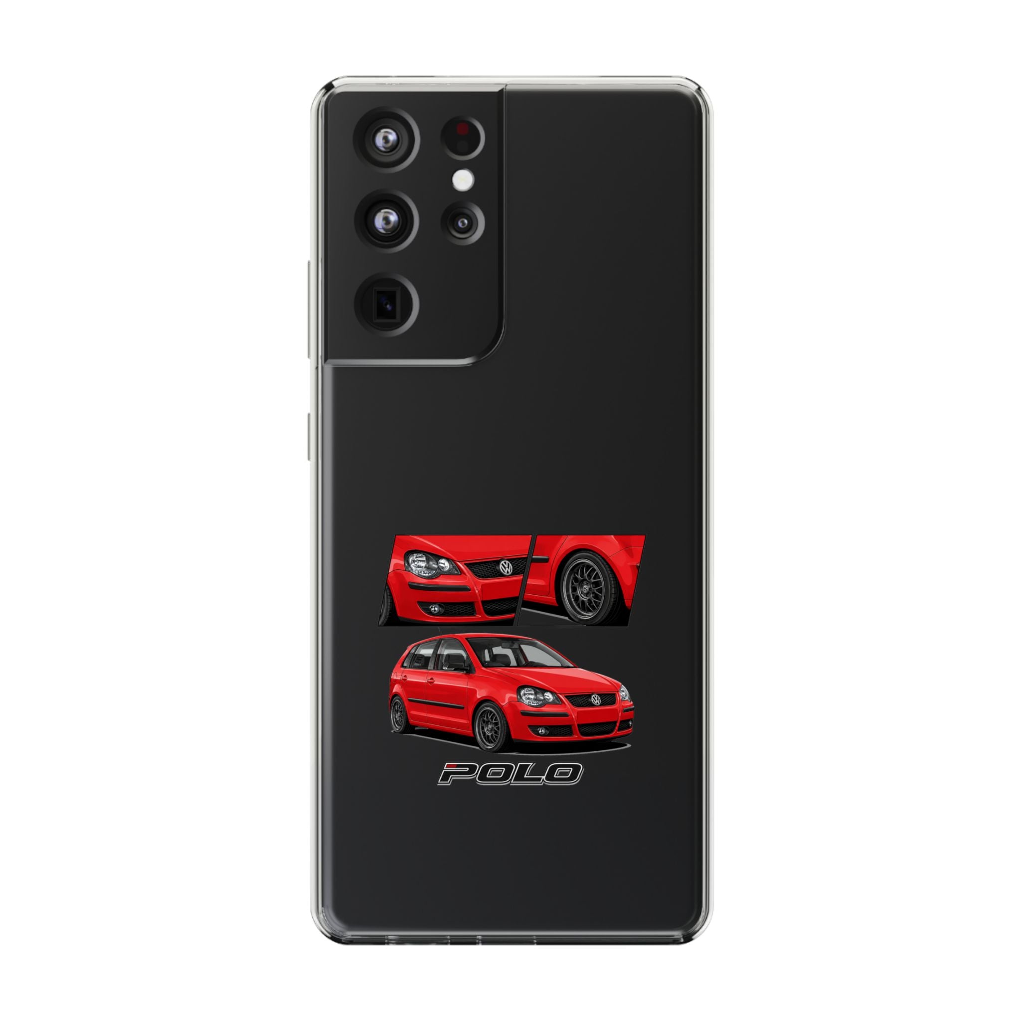 RED VW POLO PHONE CASES