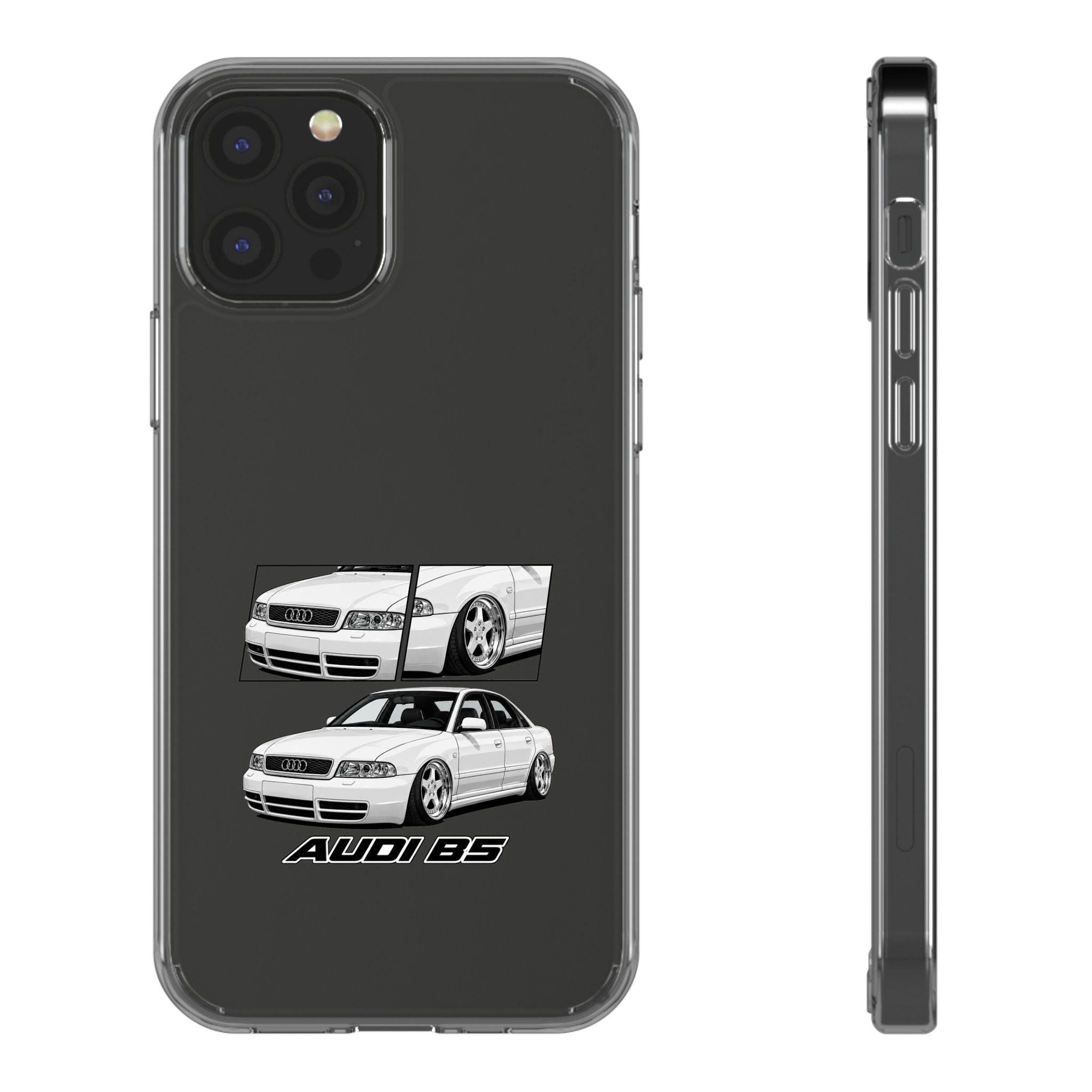 WHITE AUDI A4 B5 PHONE CASES