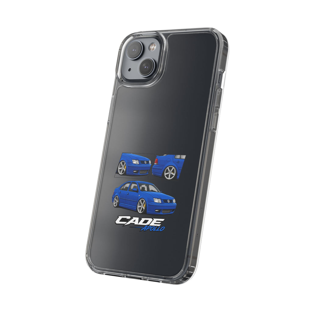 BLUE VOLKSWAGEN BORA PHONE CASES