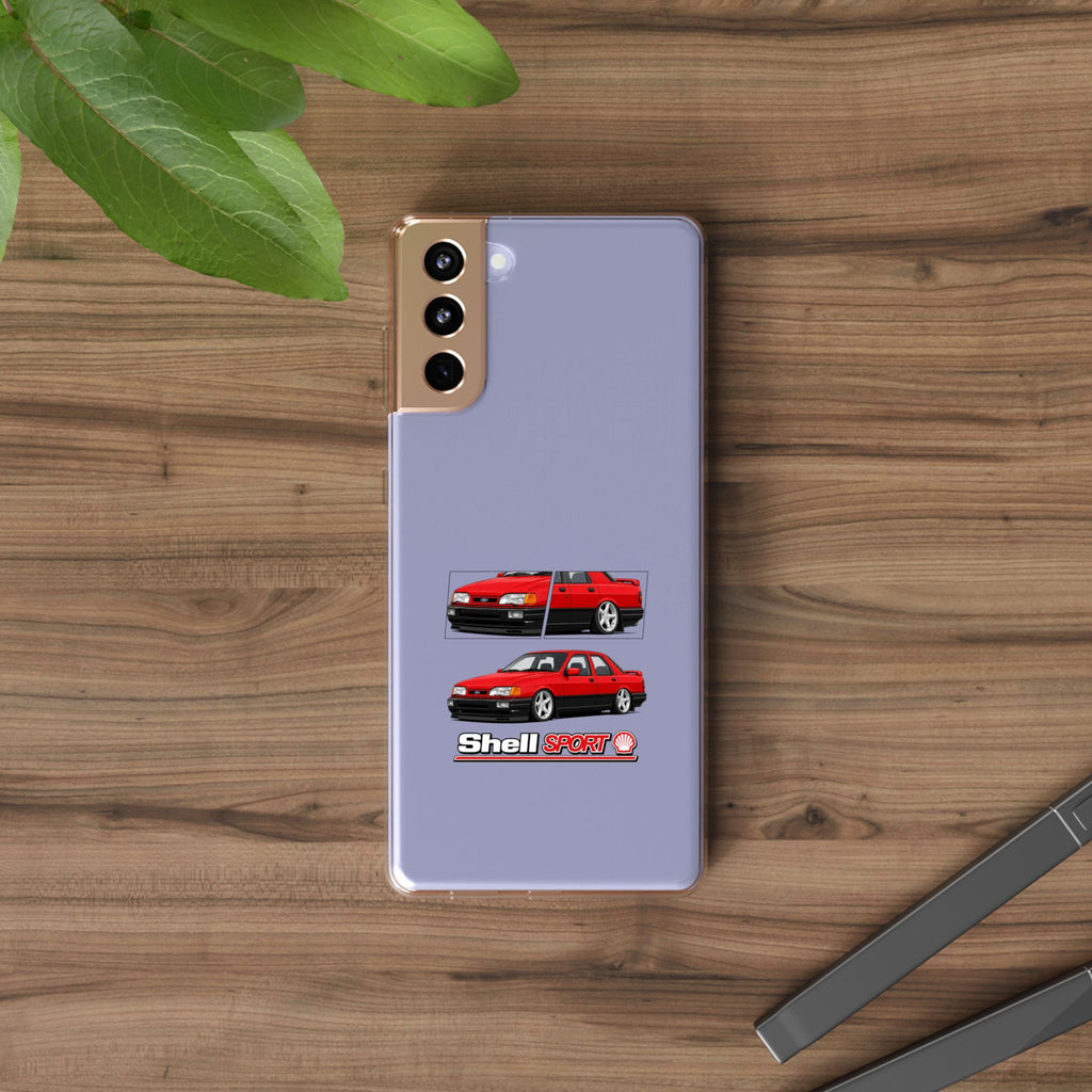 RED OVER BLACK SIERRA SAPPHIRE PHONE CASES