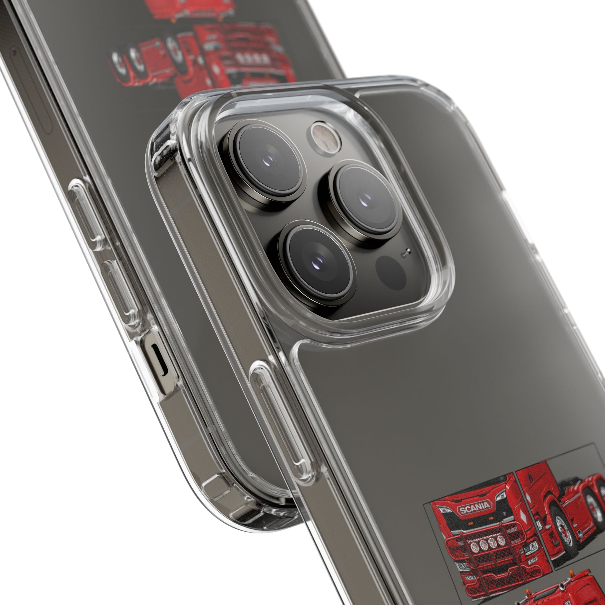 RED SCANIA S-SERIES PHONE CASES