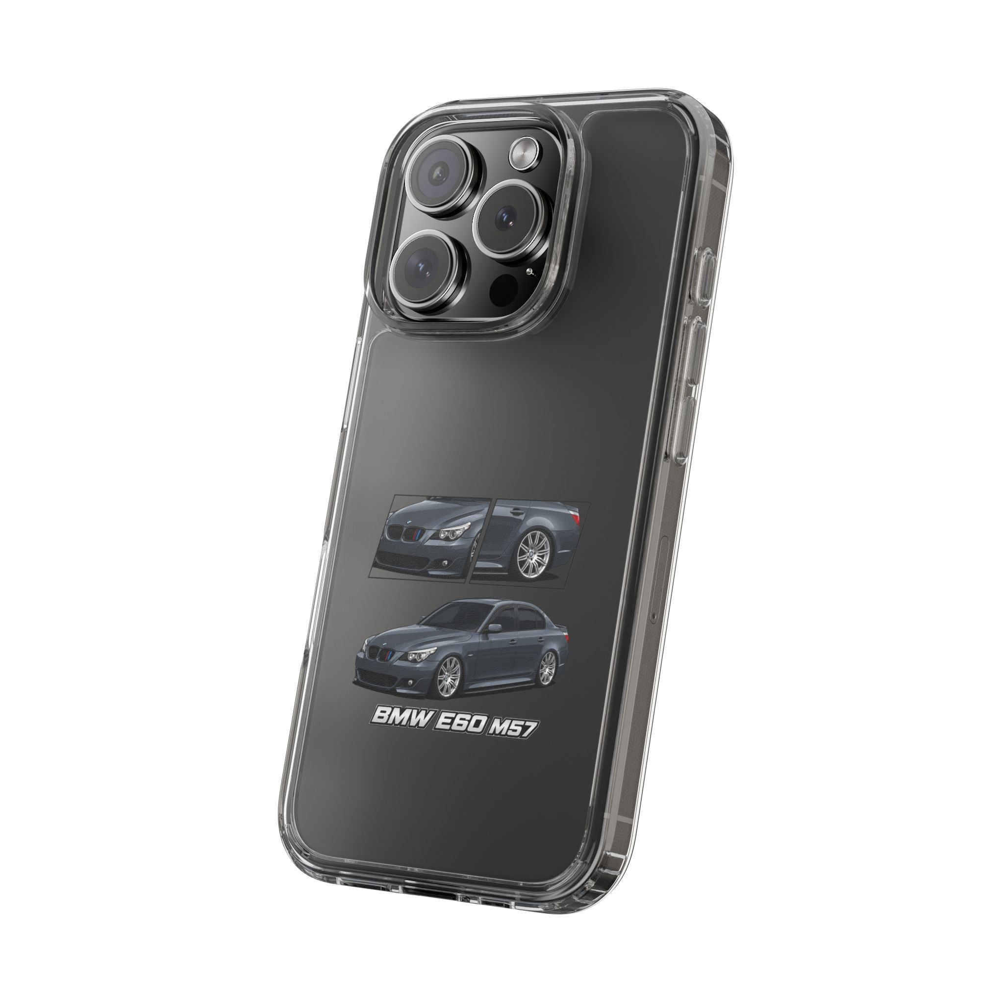 GREY BMW E60 PHONE CASES