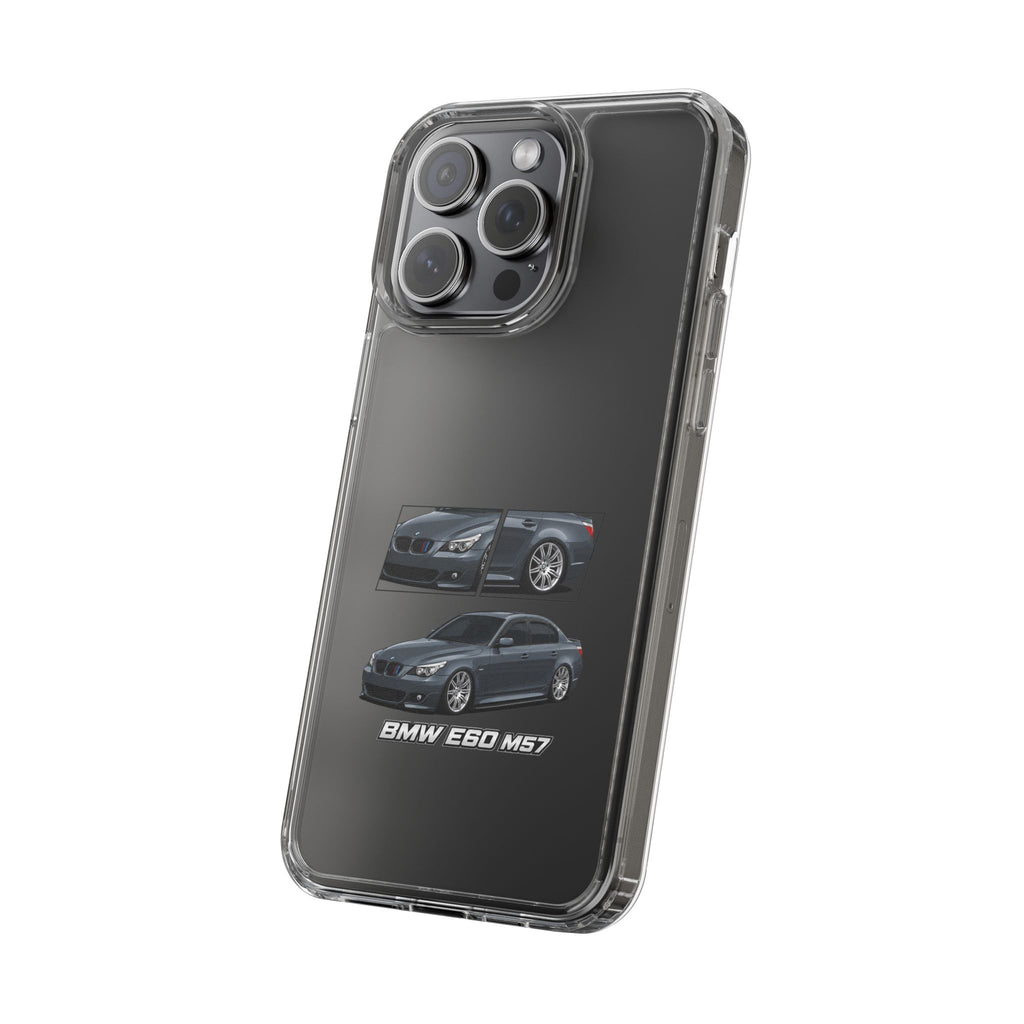 GREY BMW E60 PHONE CASES