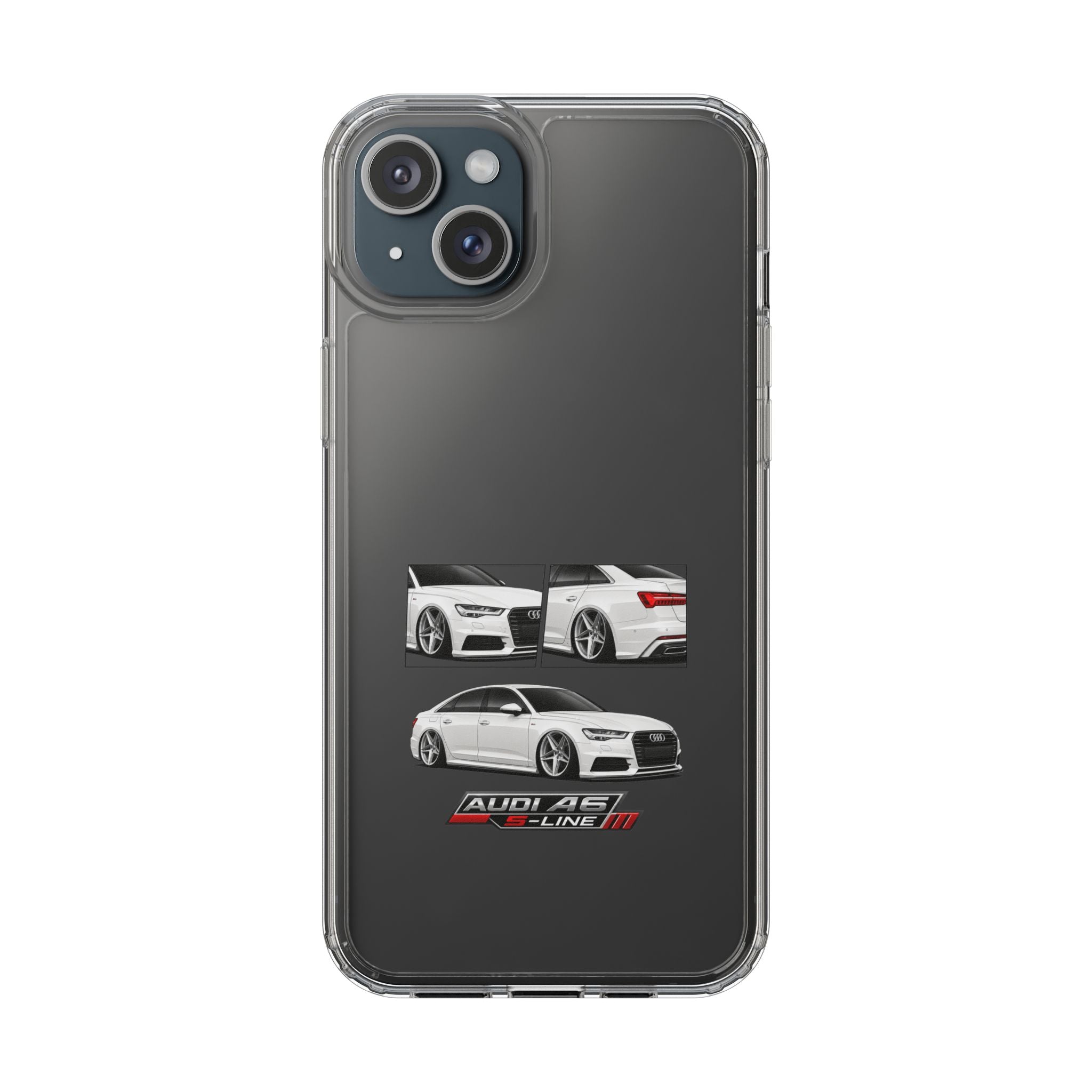 WHITE AUDI A6 PHONE CASES