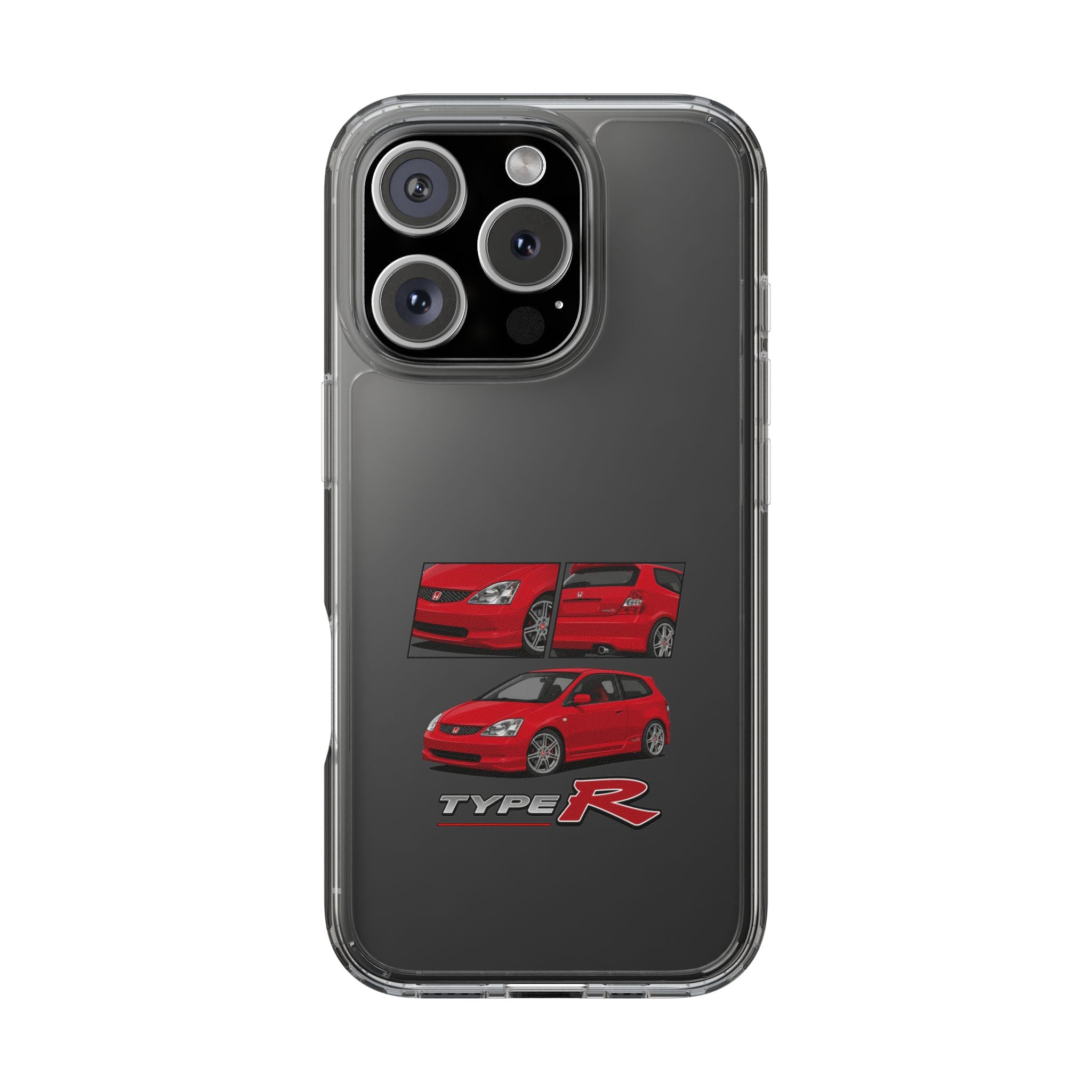 RED CIVIC TYPE R PHONE CASES