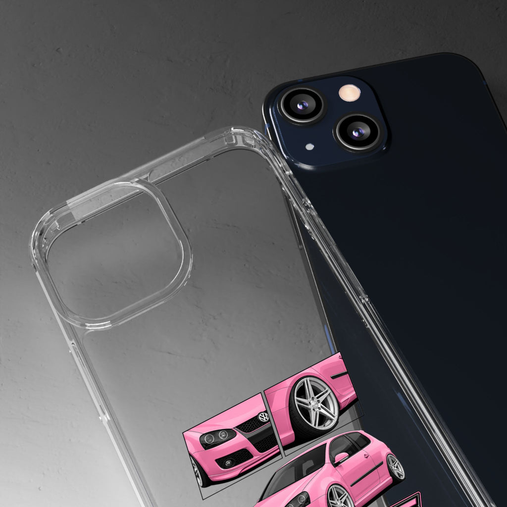 PINK MK5 GOLF PHONE CASE