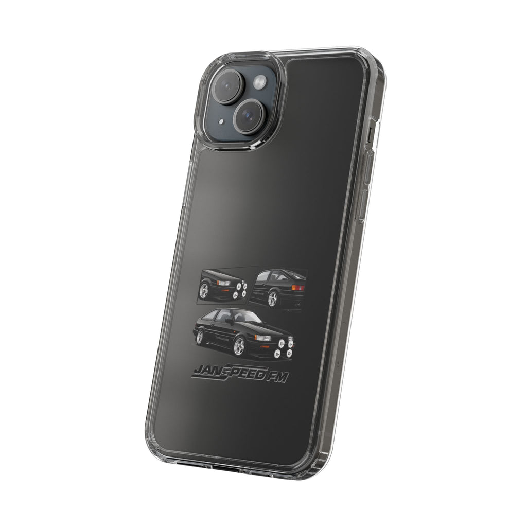 BLACK AE86 TWINCAM PHONE CASES