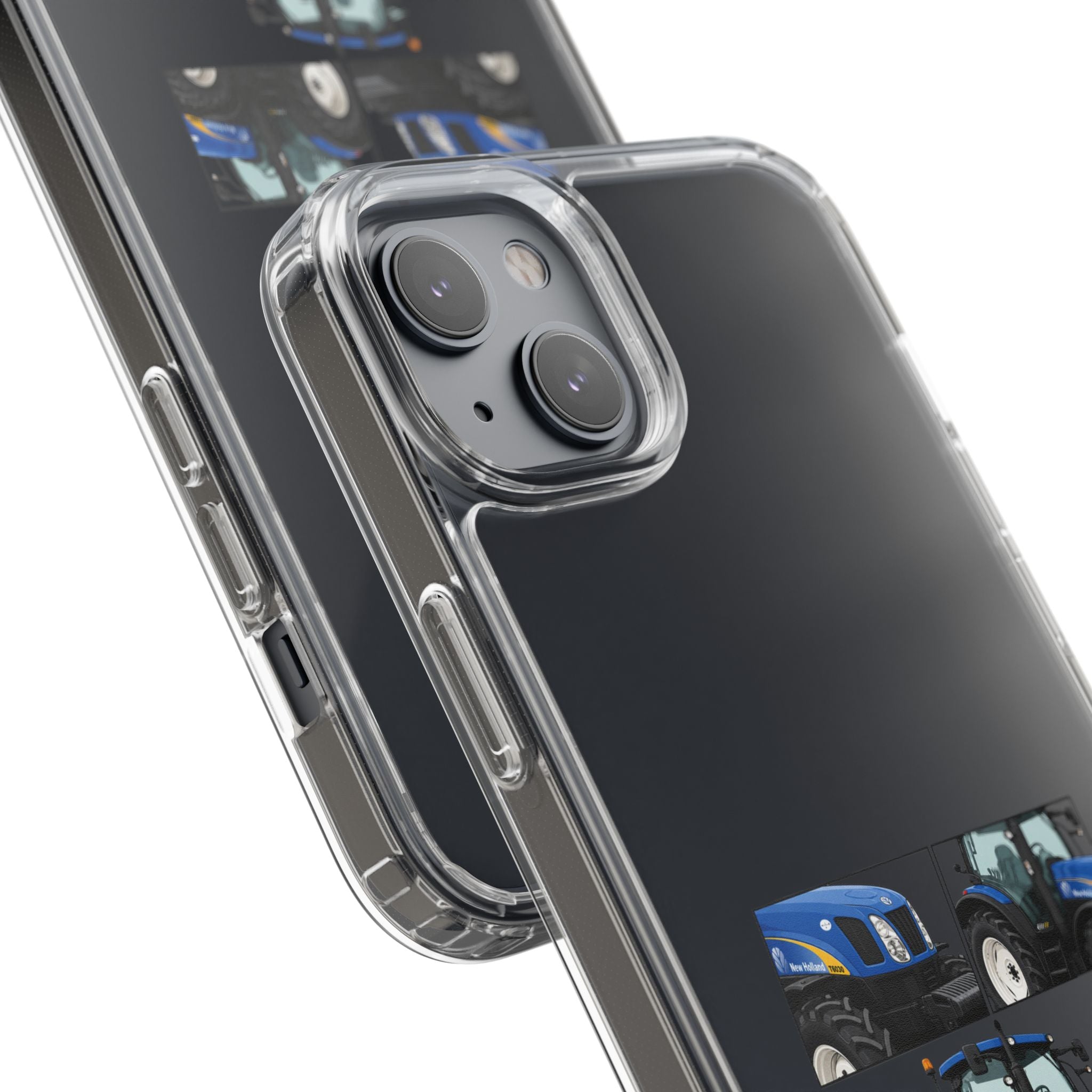 BLUE NEW HOLLAND T6030 PHONE CASES