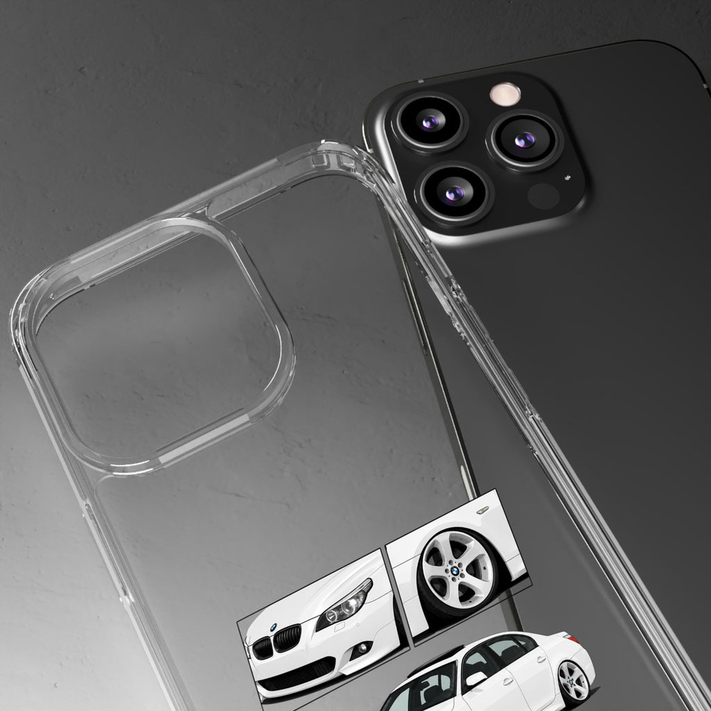 WHITE E60 PHONE CASES