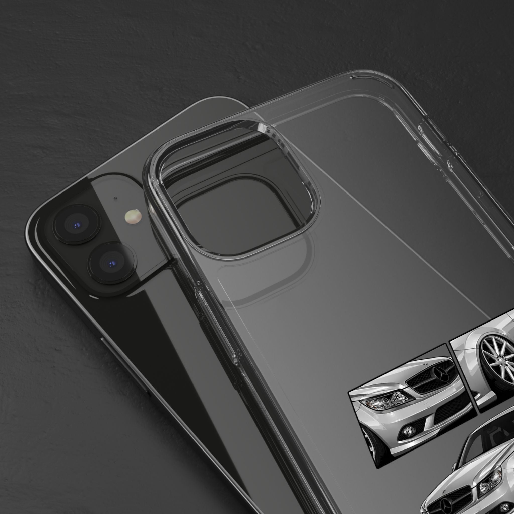 SILVER C-CLASS PHONE CASES